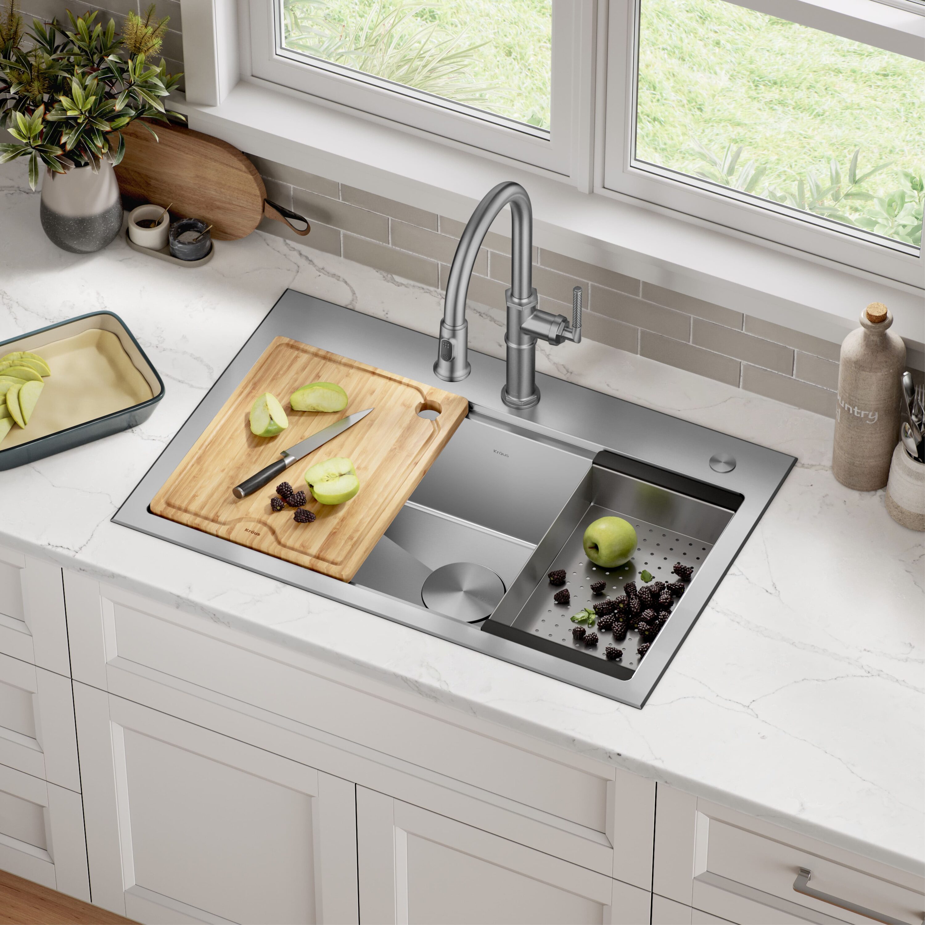 Kraus KWT300-32 Kitchen-Sinks - View #14