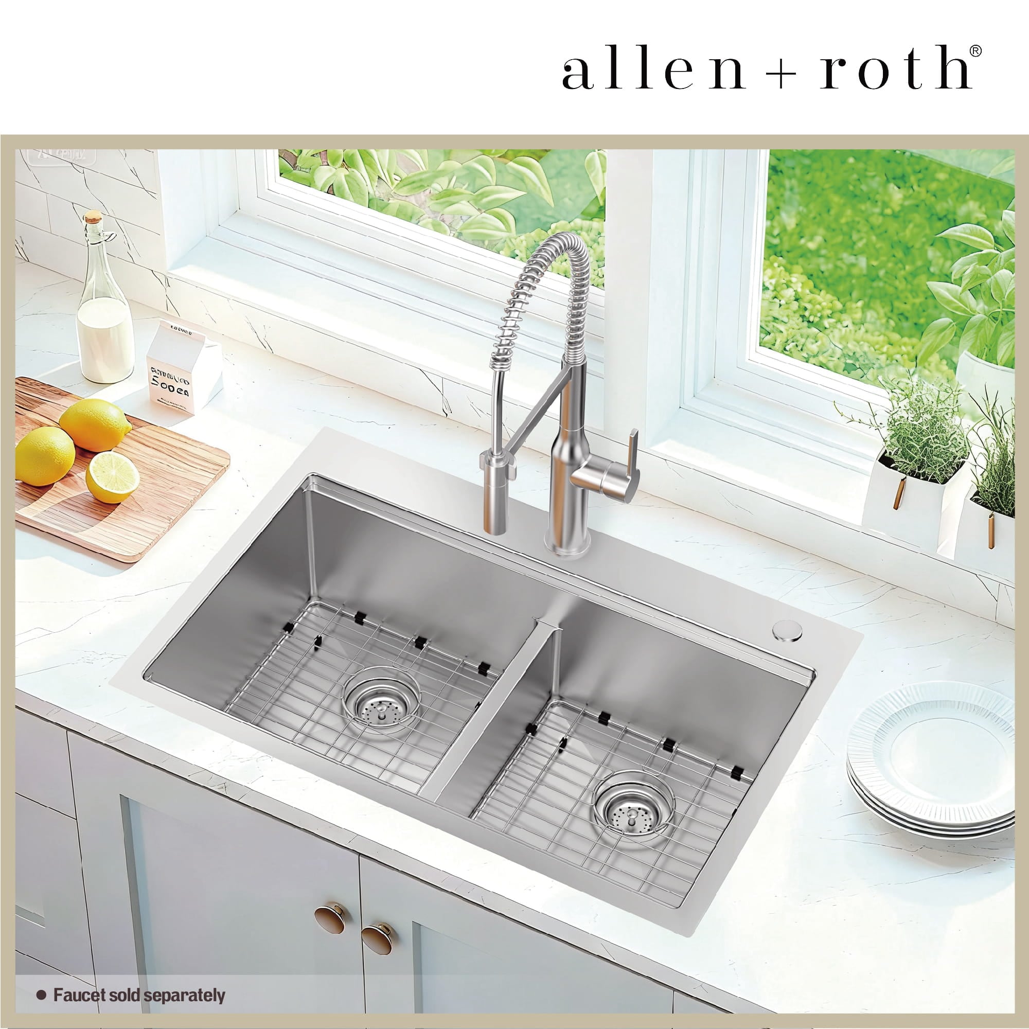 allen + roth FSDL1R3322A0102-AA Kitchen-Sinks - View #4