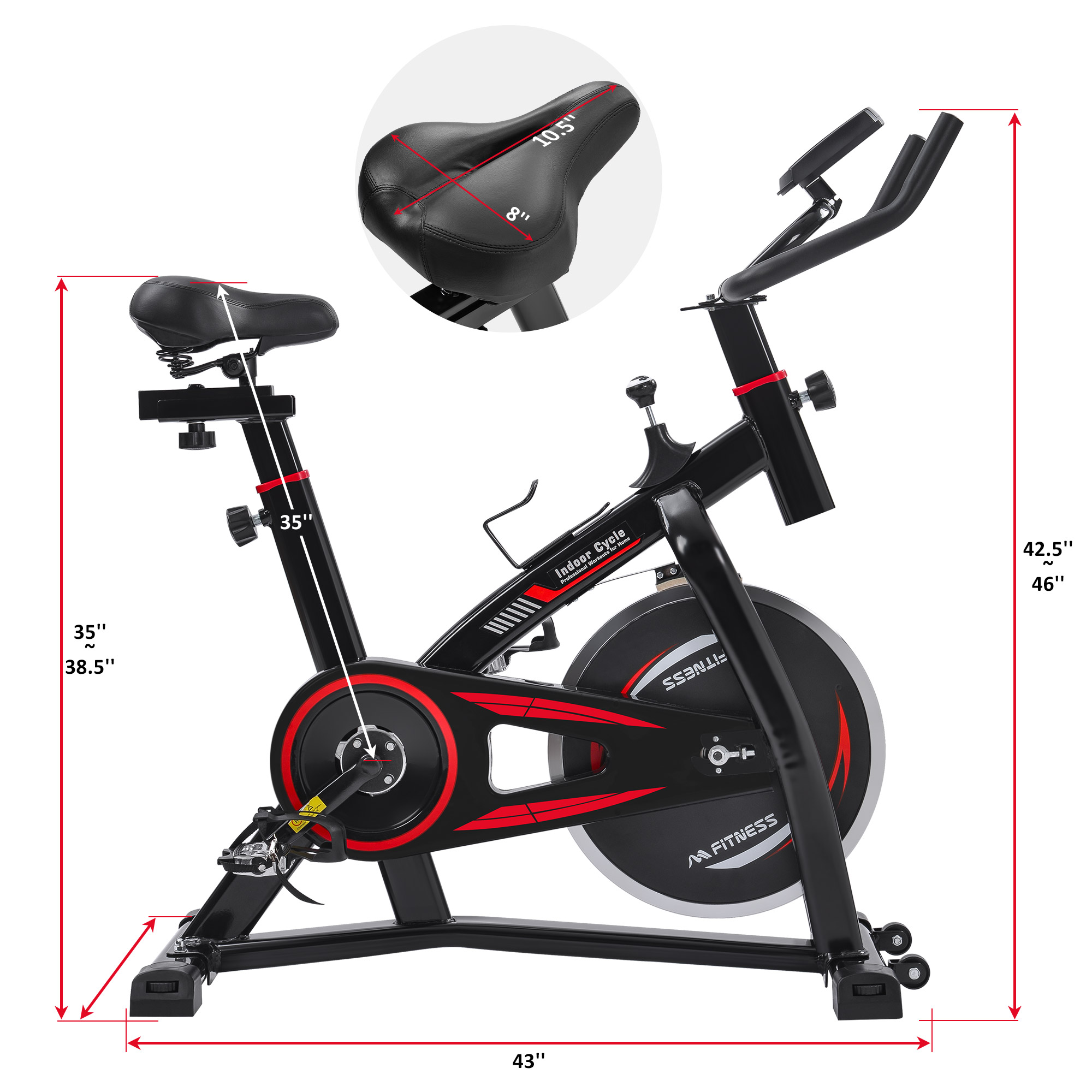 CASAINC MRS-MS198202AAJ Exercise-Bikes - View #6