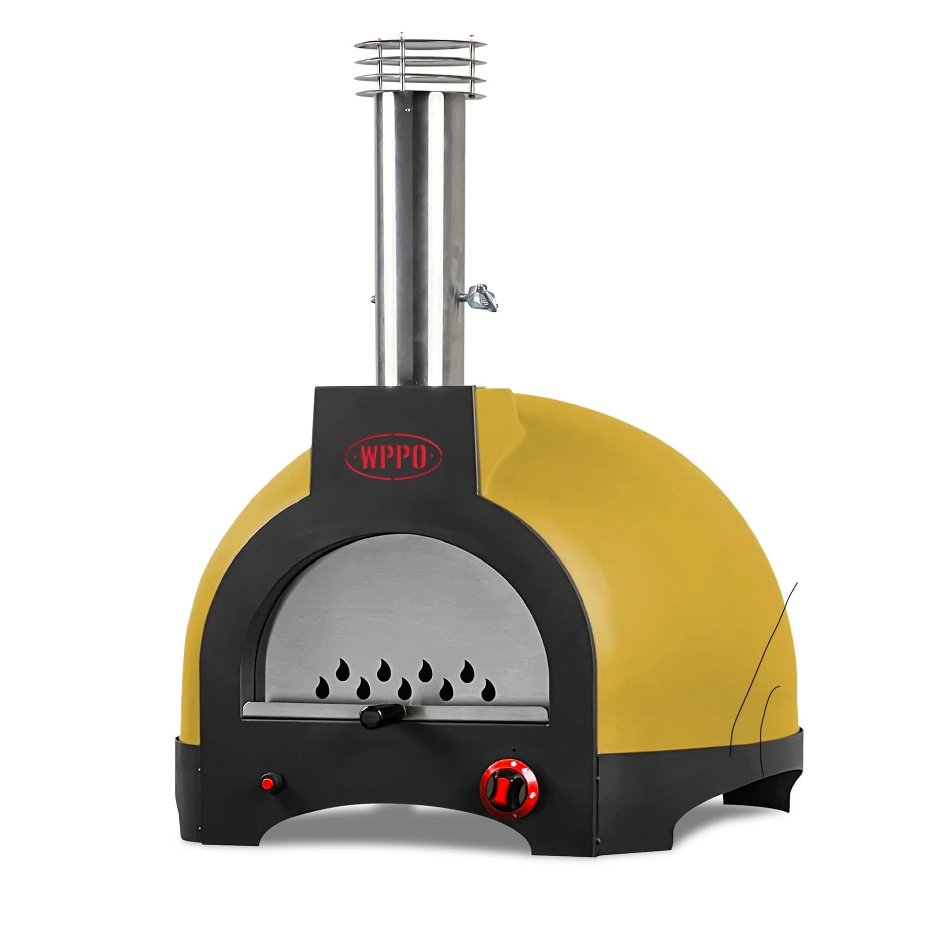 WPPO WKI50-FY Infinity Brick Hearth Wood-fired Outdoor Pizza Oven
