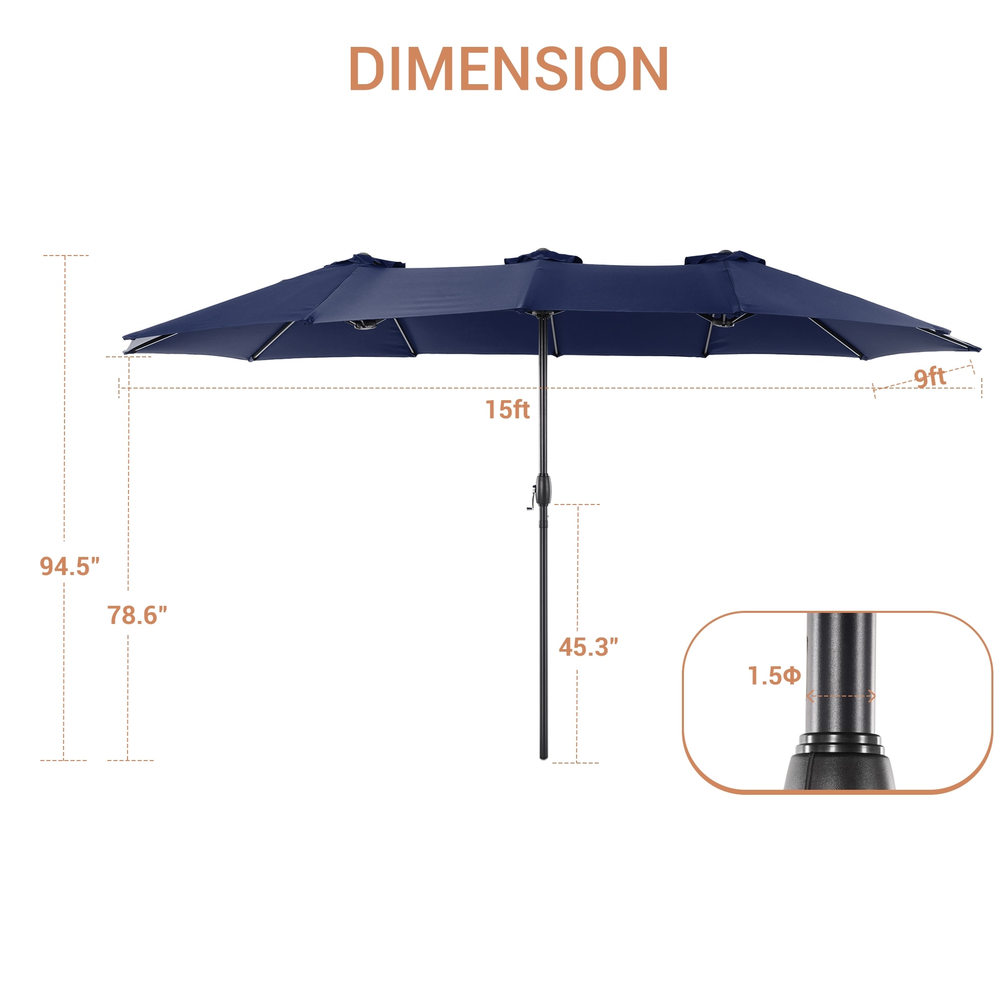 ACEGOSES LW-460NY Umbrellas-2 - View #2