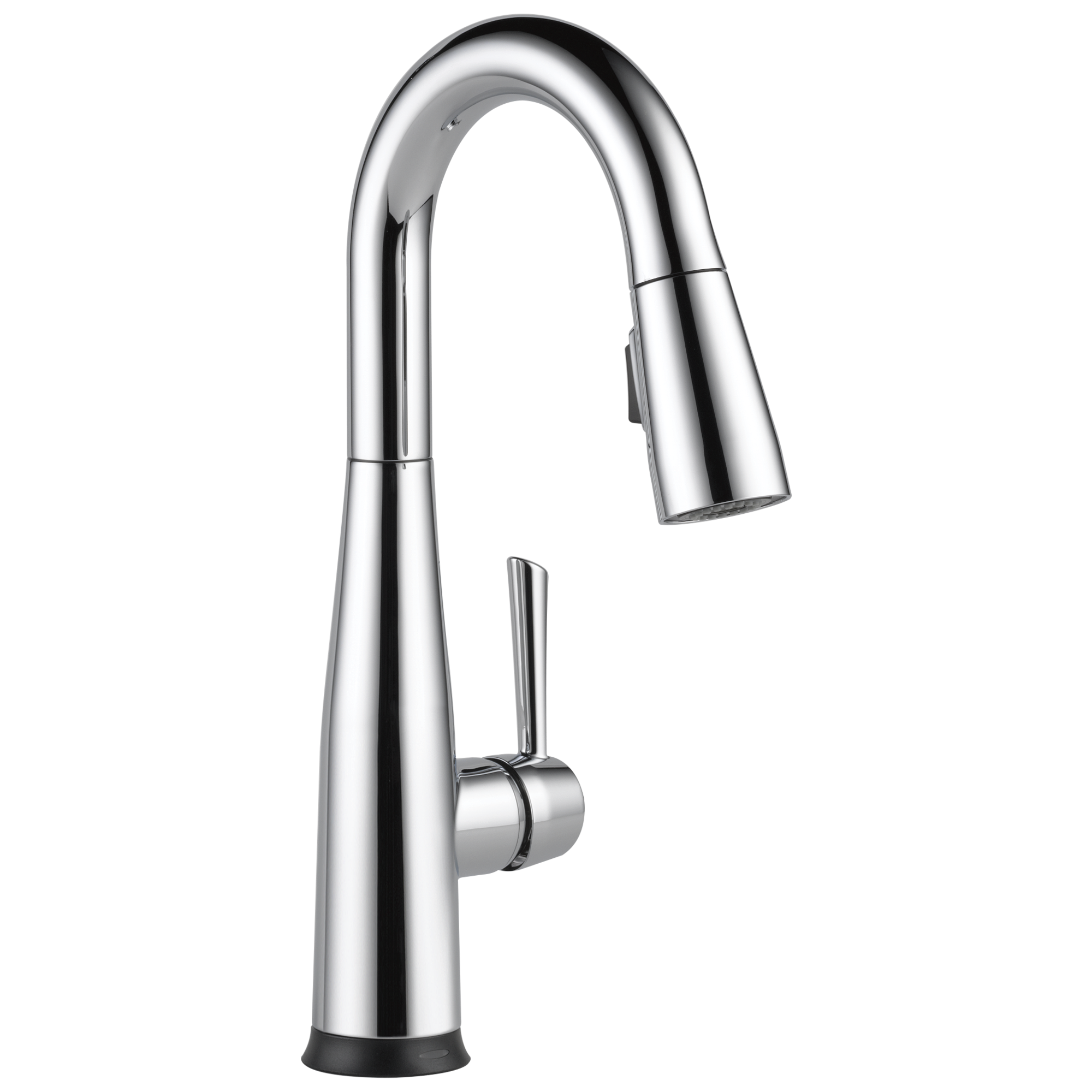 Delta 9913T-DST Essa Touch2O Chrome Single Handle Deck-mount Touch-on Bar and Prep Kitchen Faucet with Sprayer