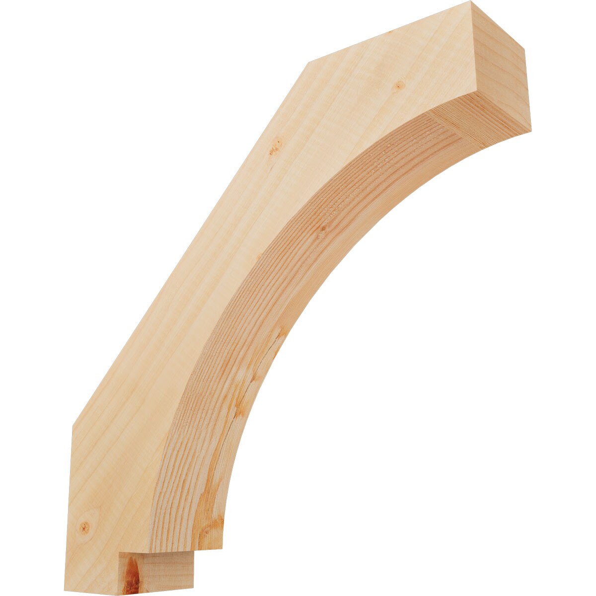 Ekena Millwork BRC04X16X16IMP00SDF 3-1/2-in x 16-in x 16-in Douglas Fir Wood Imperial Smooth Knee Brace