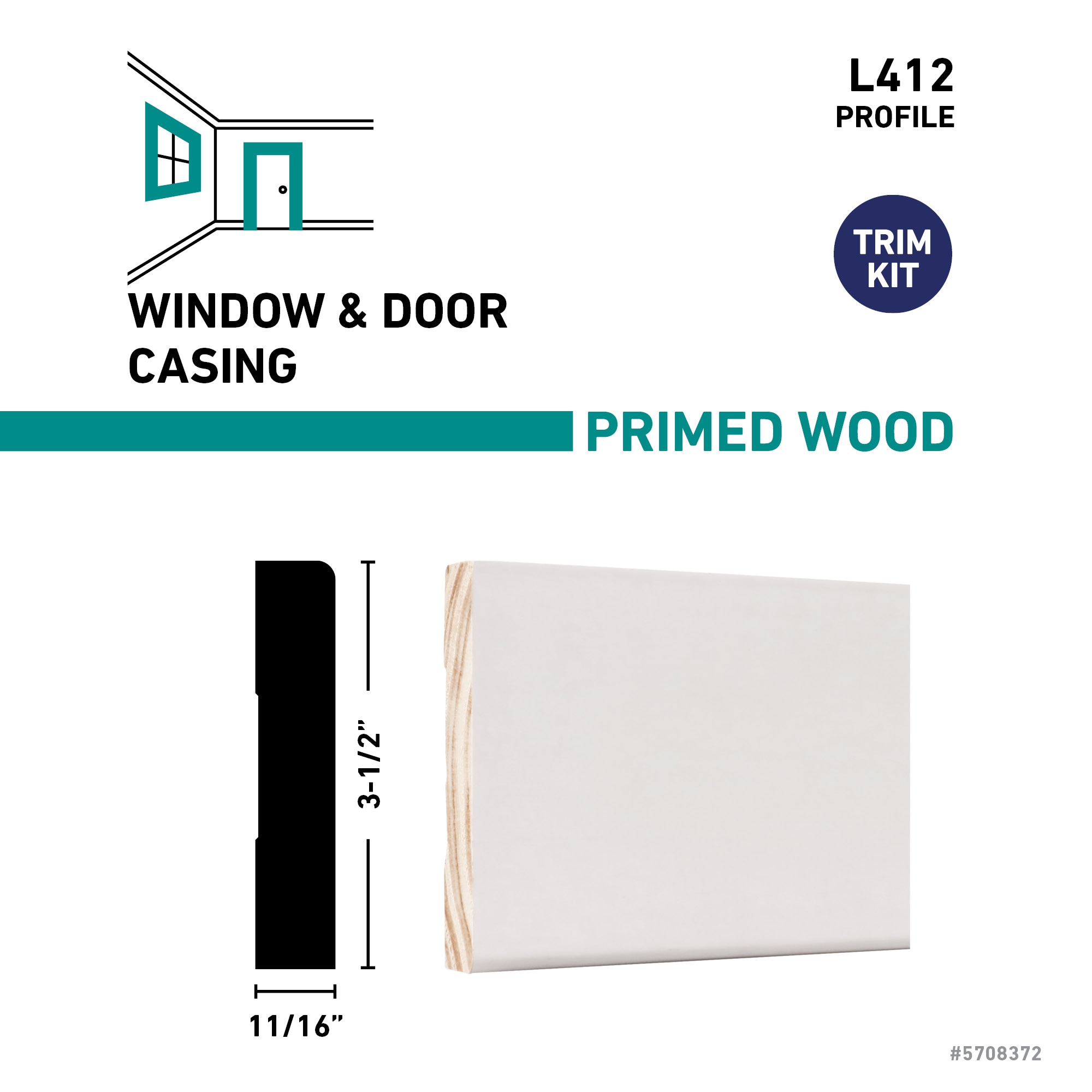  M L412 30 FJPML Door-Casing-Kits - View #3