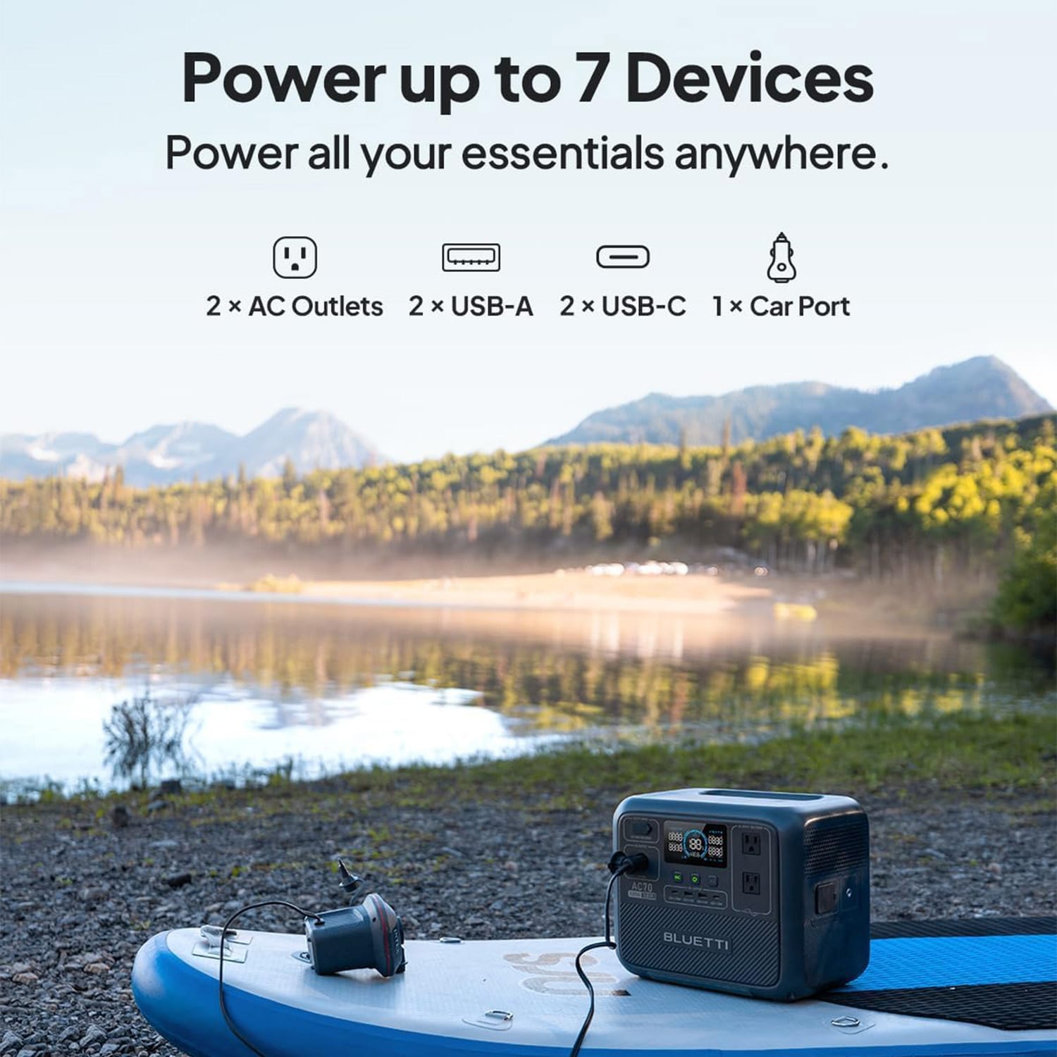 BLUETTI AC70-LWSUS Solar-Generators - View #5