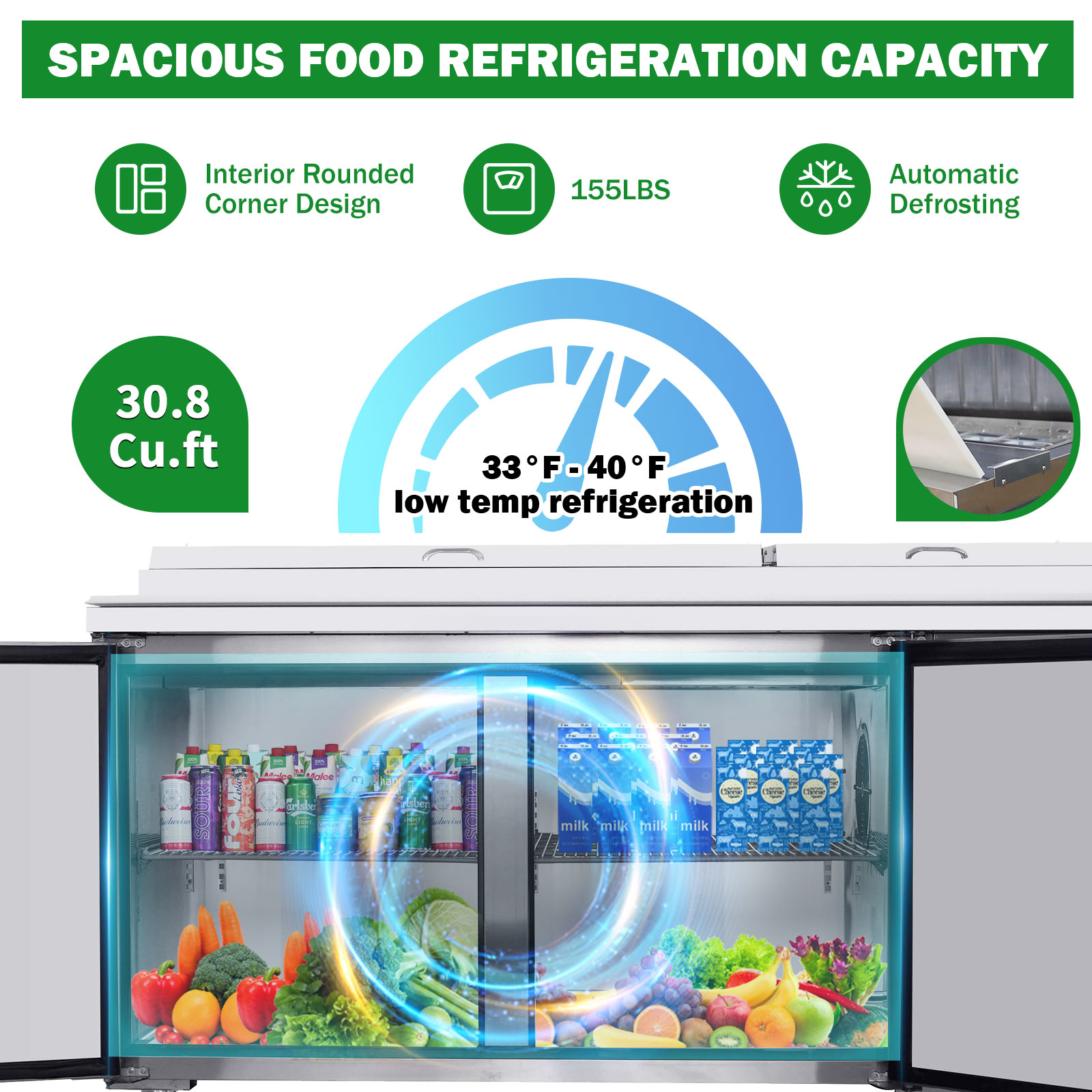 Xspracer ML-CR428 Commercial-Refrigerators - View #5
