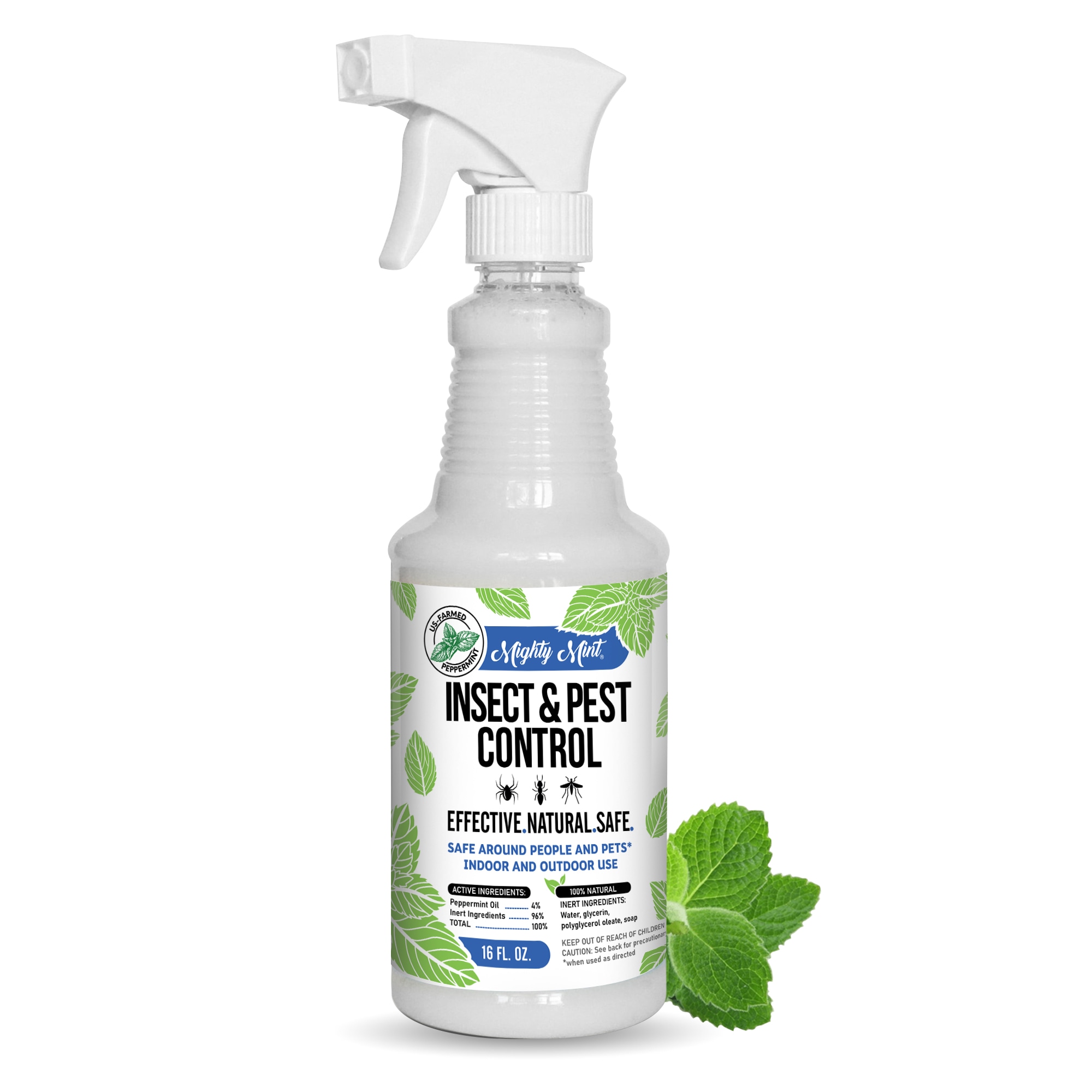 Mighty Mint IS-16 16-oz Insect Peppermint Organic Natural Home Pest Control Trigger Spray