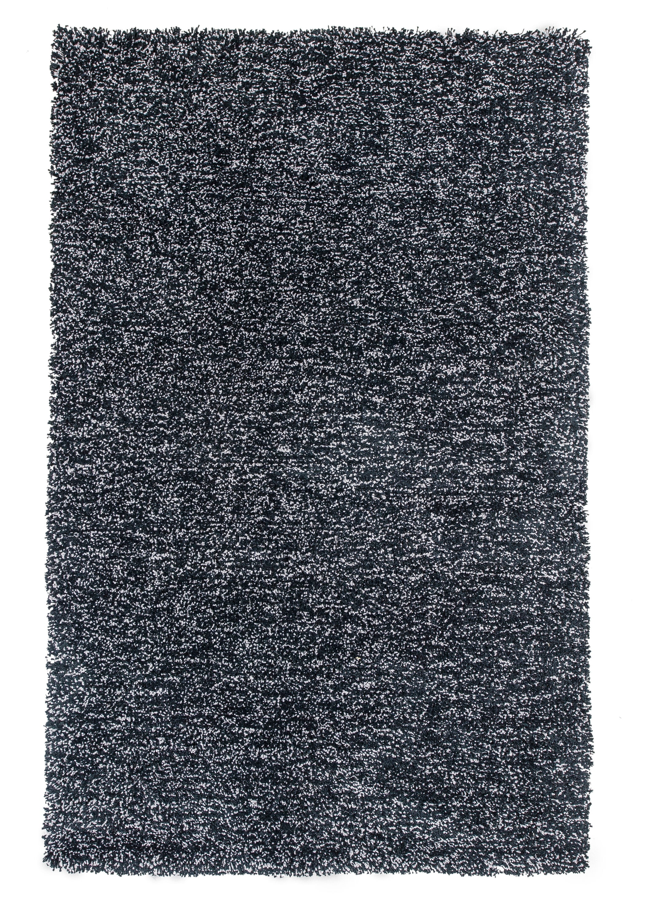 Everyday Woven EVE158376X96 Luxington 8 x 10 (ft) Black Rectangular Indoor Solid Mid-Century Modern Area rug