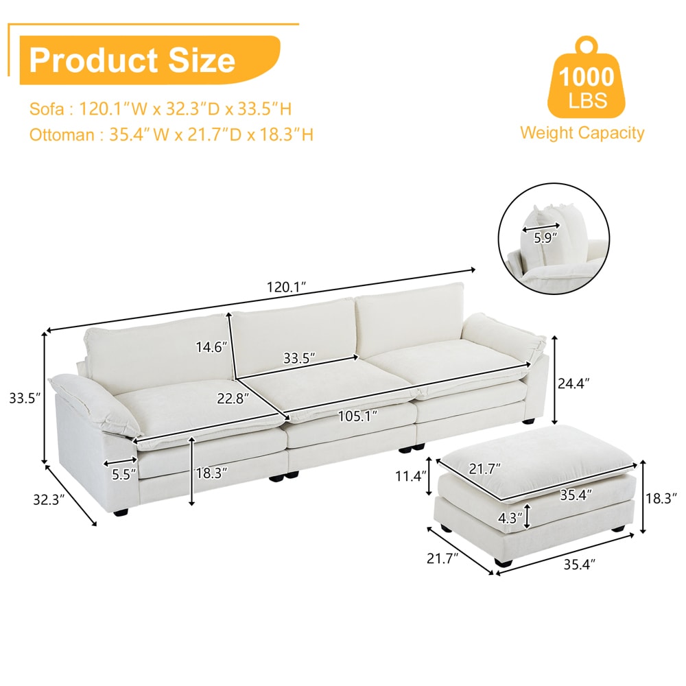 Outopee L1G52002558-60 Sofas-Loveseats - View #2