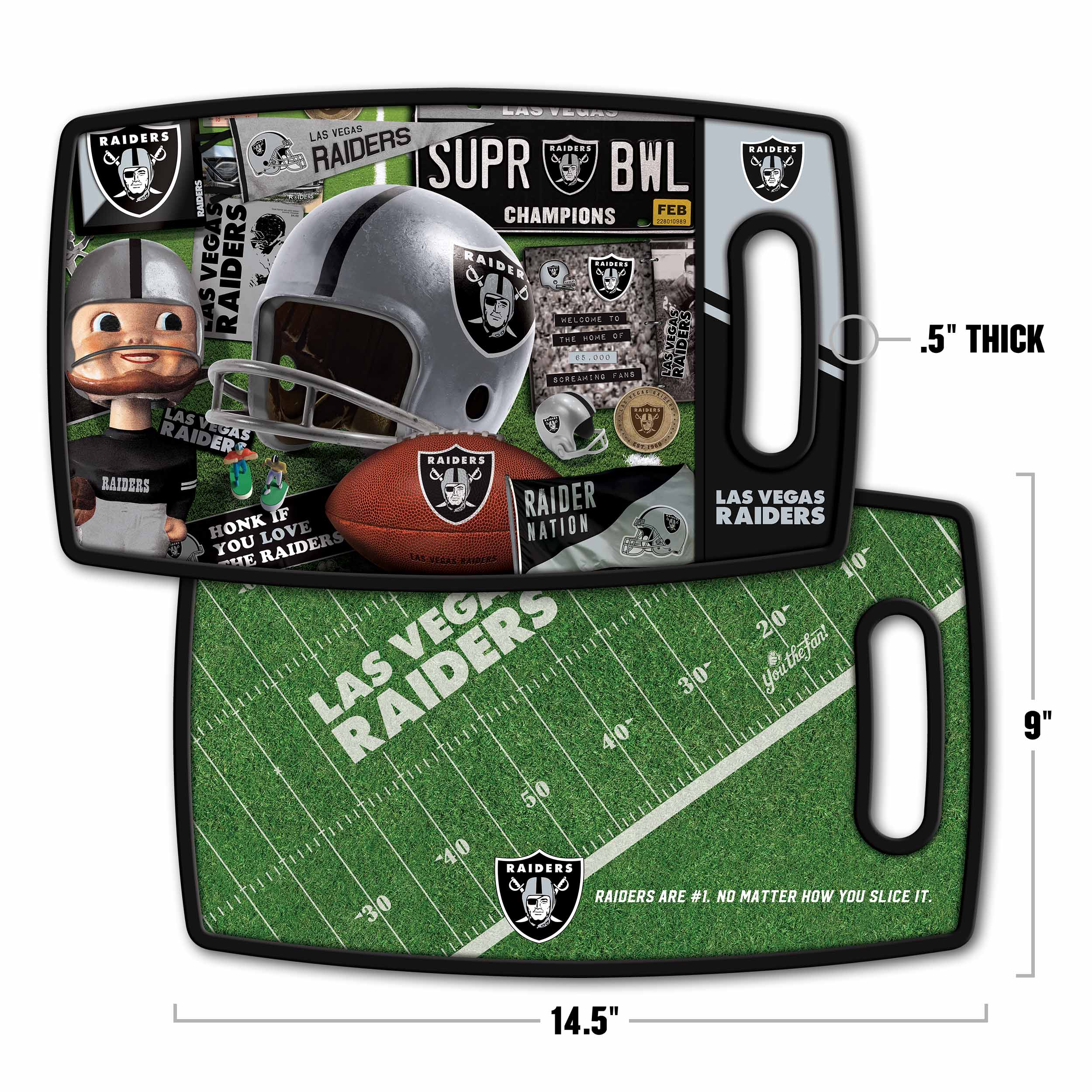 Las Vegas Raiders NFL StadiumView Layered Wood Christmas Ornament