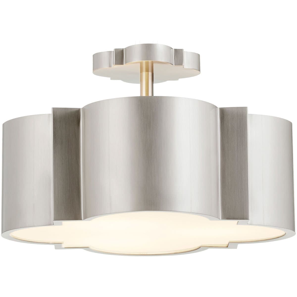 Cyan Design  10062 Wyatt Flush Mount Satin Nickel