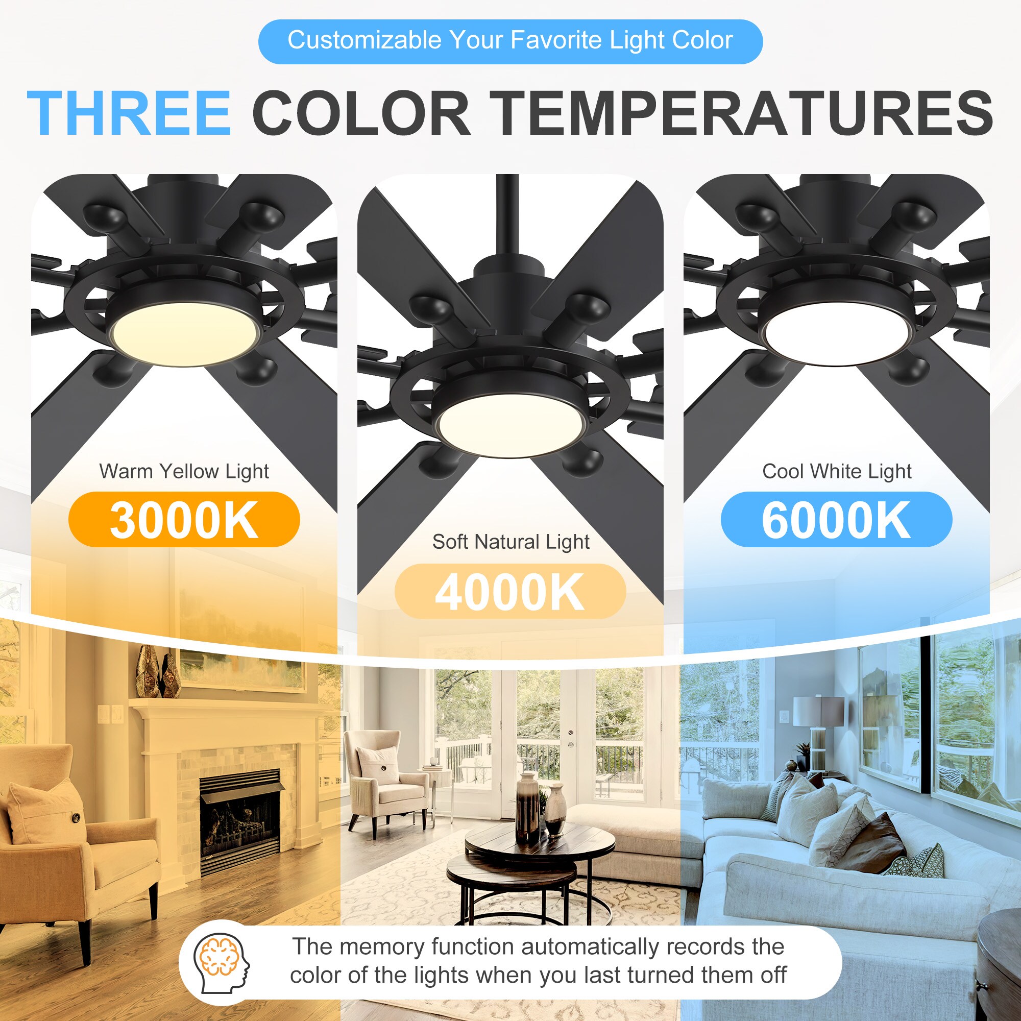 Airsurfer AS-39051-BK Ceiling-Fans - View #5