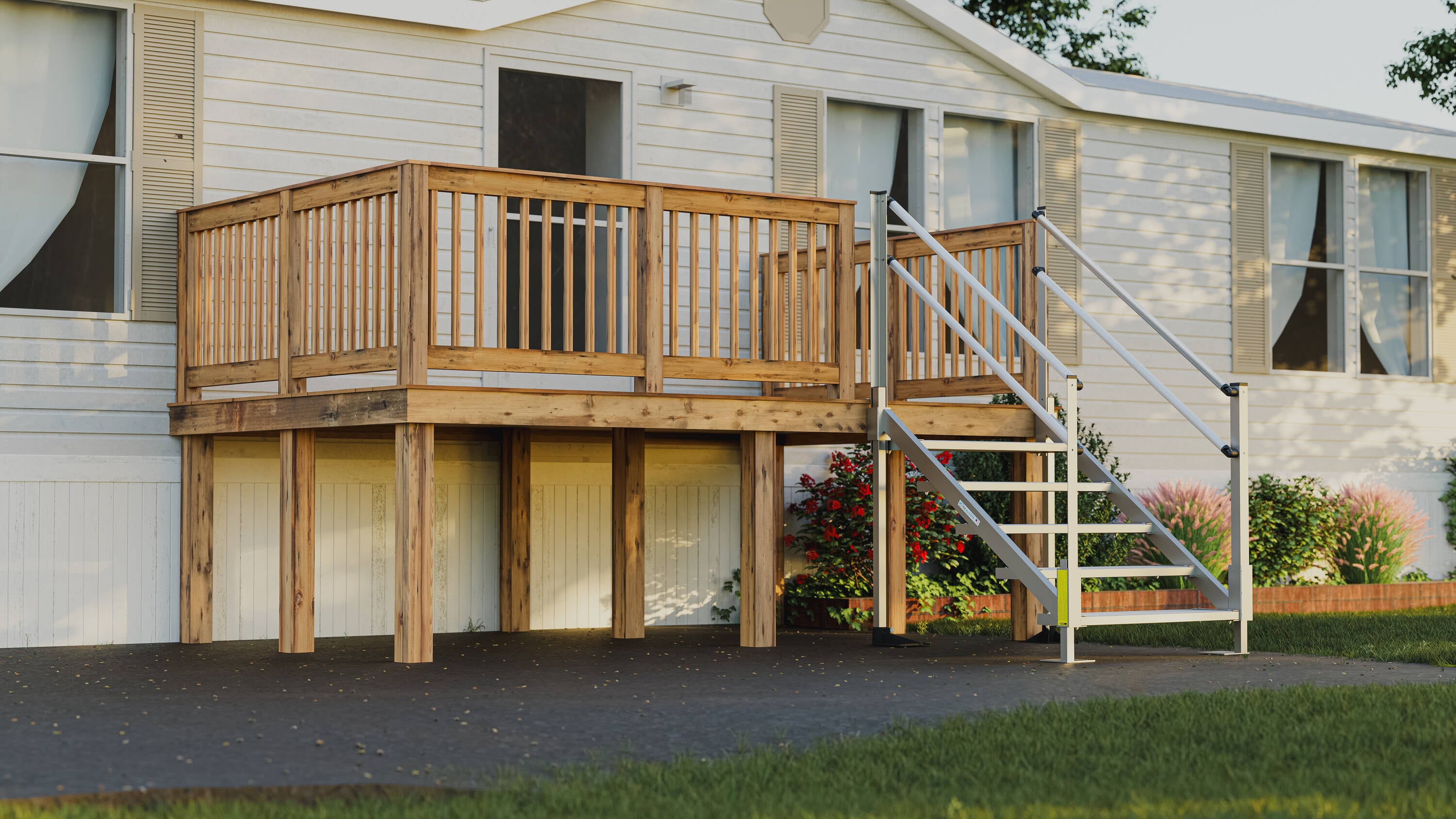 EZ-ACCESS PSSS3642 Deck-Stair-Stringers - View #4