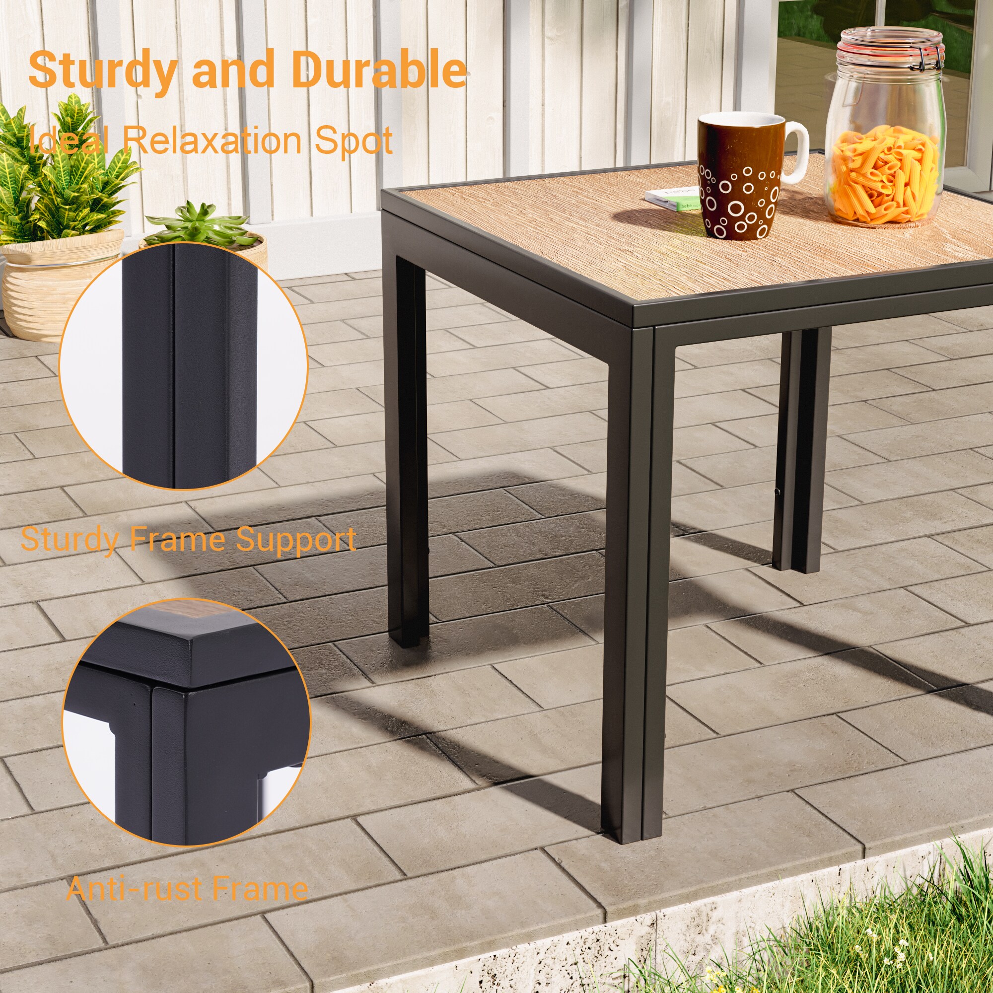 ACEGOSES LW-115T2-BN Patio-Tables - View #5
