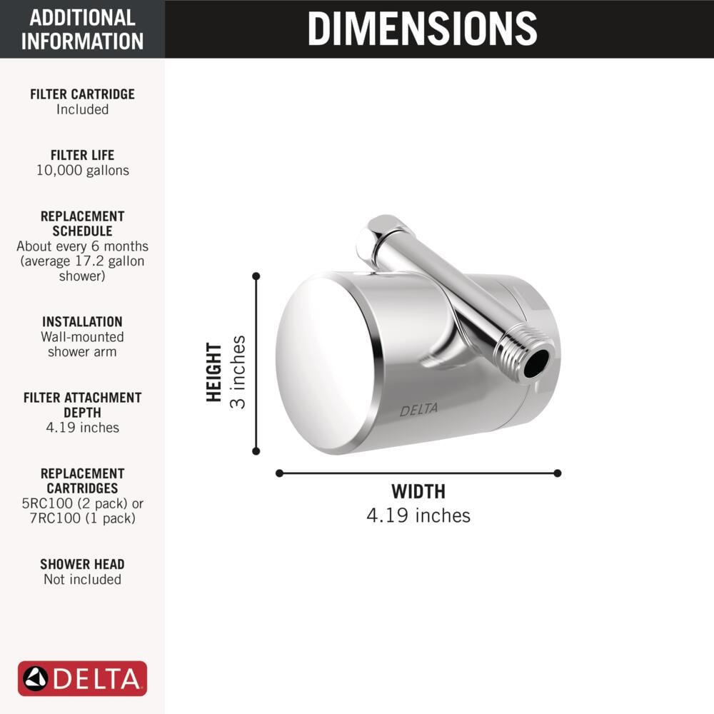Delta 7SF100 Shower-Head-Filters - View #6