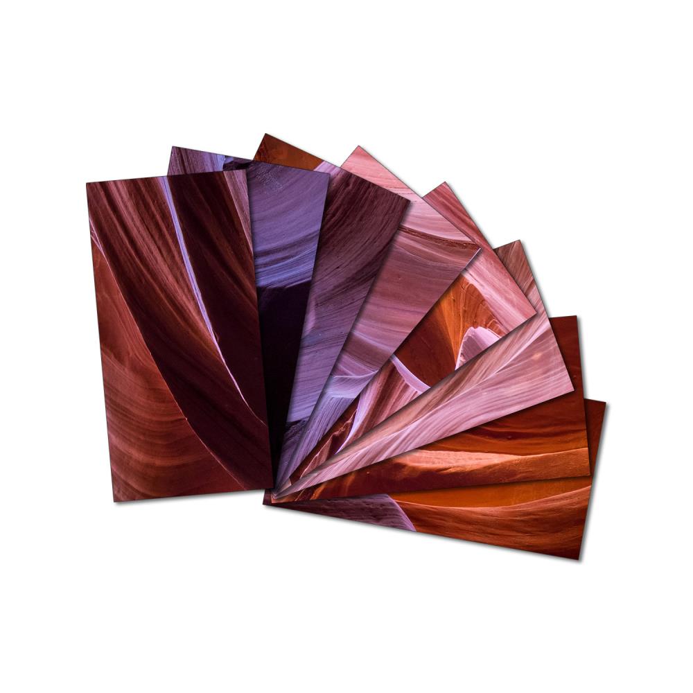 Instant Mosaic 0690101 Upscale Designs 64-Pack Multicolor 3-in x 6-in Glossy Glass Random Wall Tile