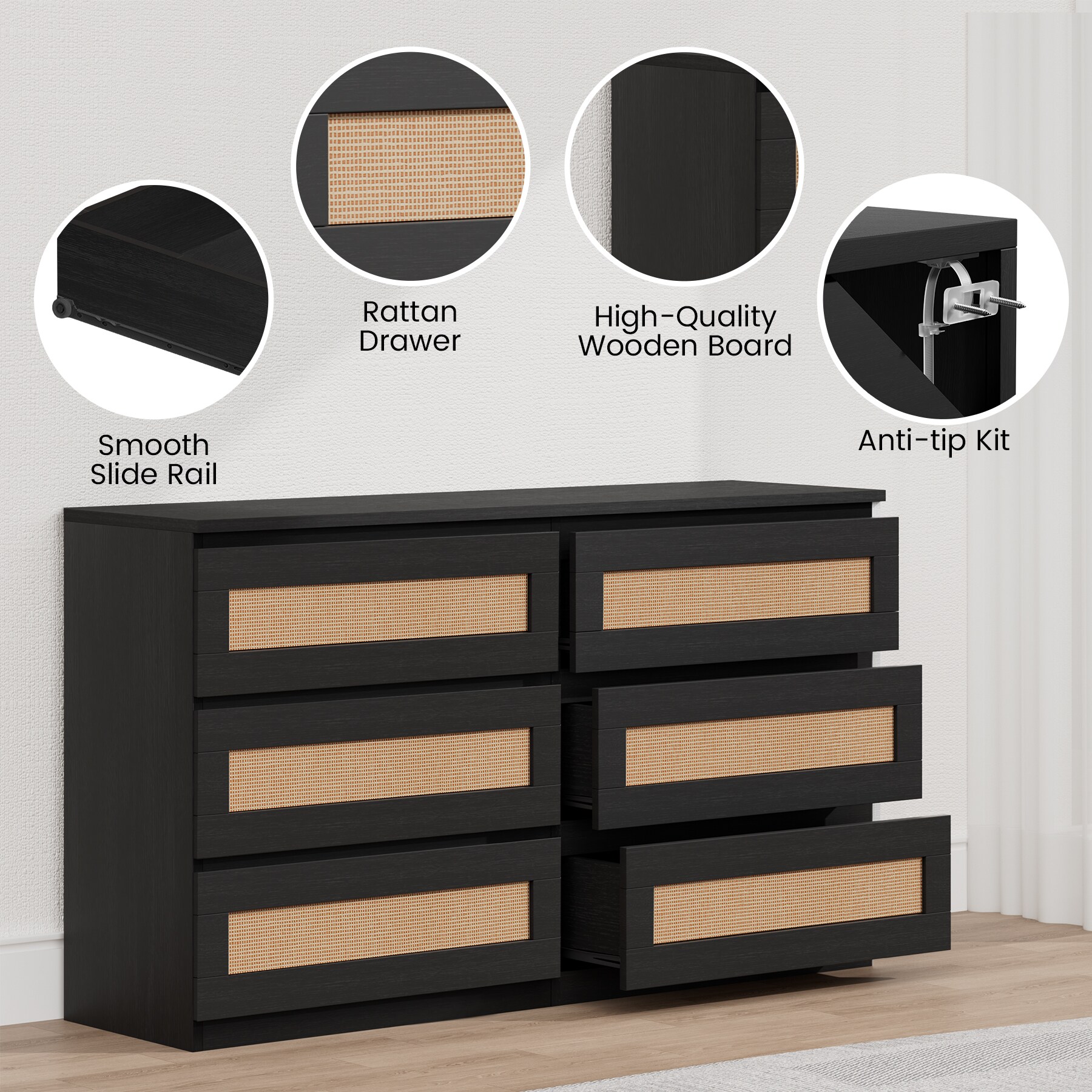 DEXSO CHU-W-FV-XYTONZ1SWB dressers - View #4