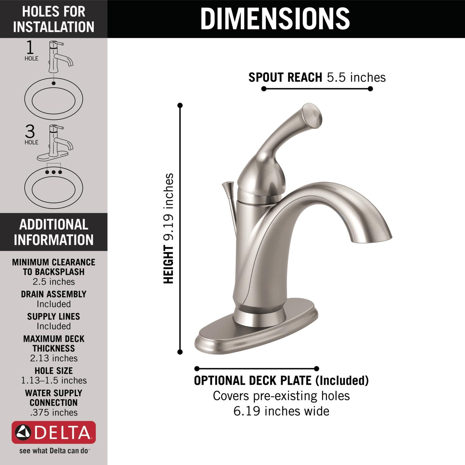 Delta 15999-SS-DST Lavatory-Faucets - View #3