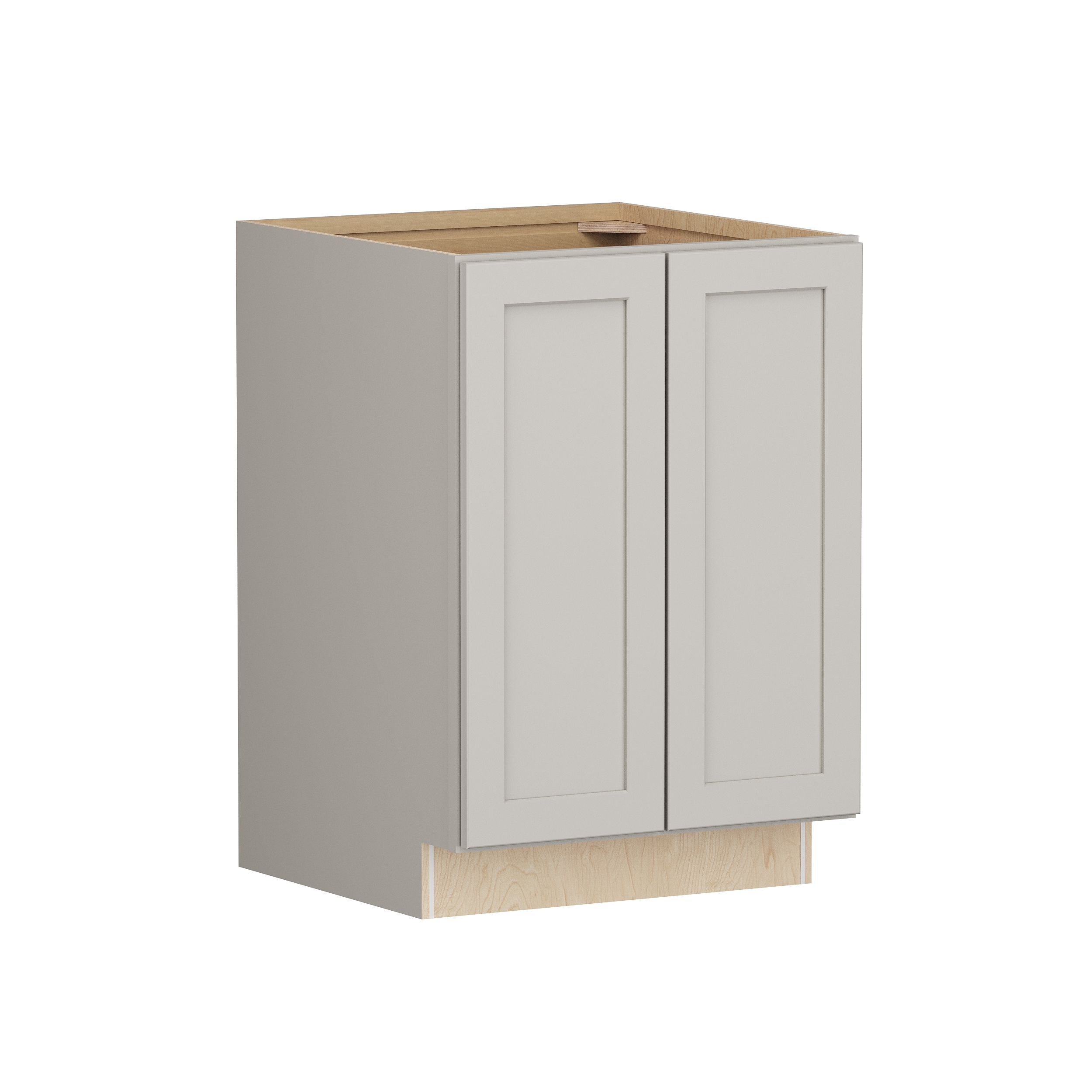 Shenandoah PRO Express SPE 90MYS-20467 Breckenridge 24-in W x 34.5-in H x 24-in D Stone Full Overlay Base Fully assembled Plywood Cabinet (Recessed Panel Shaker)