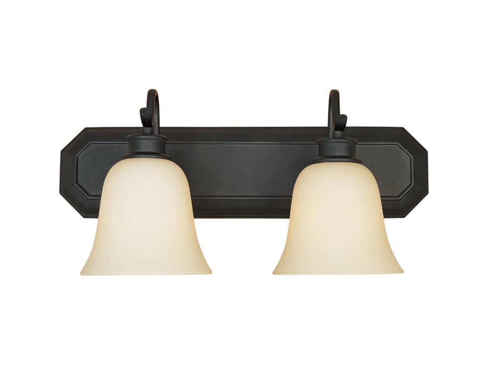 Designers Fountain 96902-ORB Montego 18-in 2-Light Oil Rubbed Bronze Modern/Contemporary Vanity Light