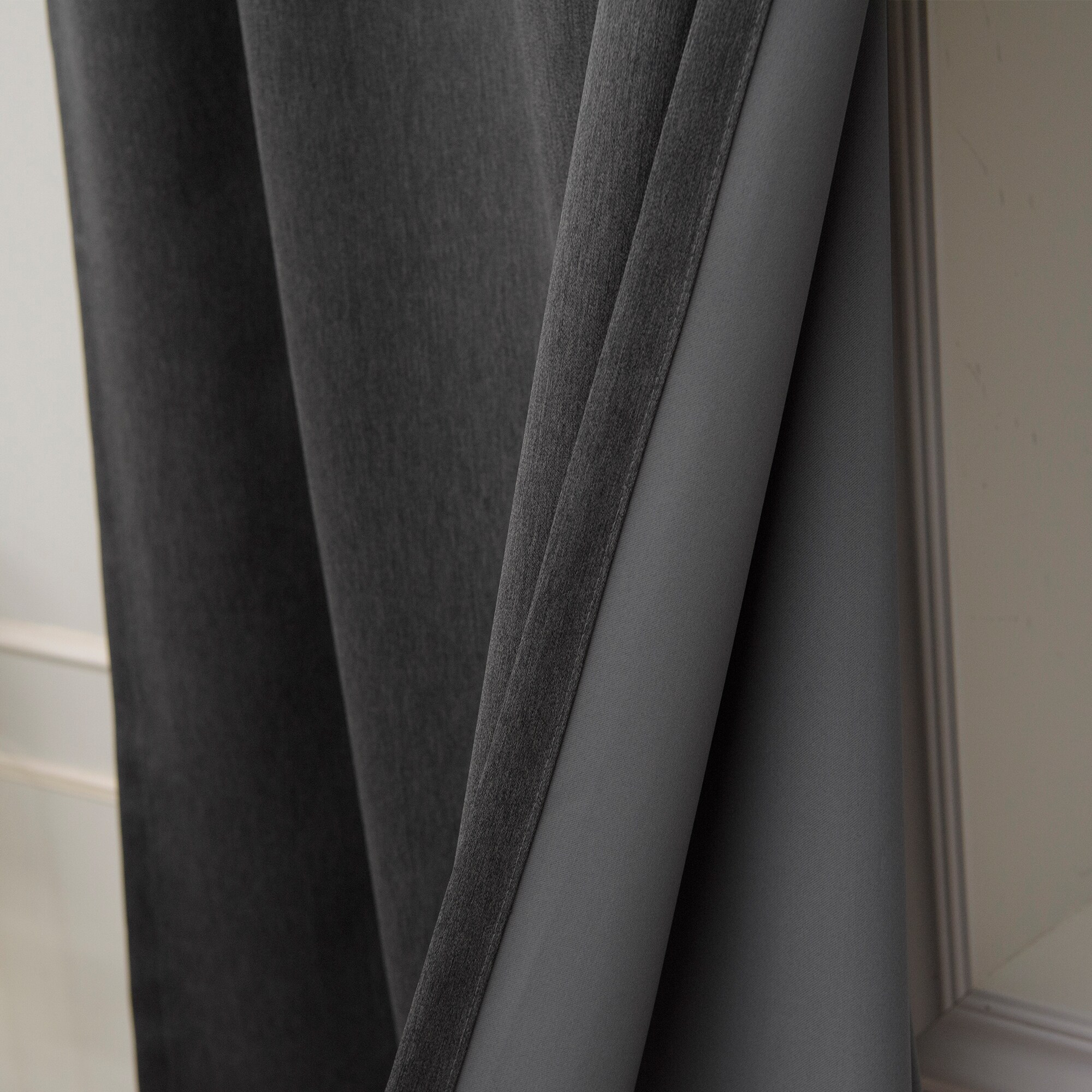 Best Home Fashion JC-03-GS-HEATH-84-DG curtains - View #5