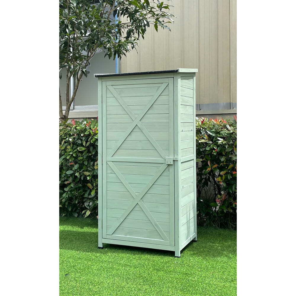 Hanover HANWS0107-GRN Small-Outdoor-Storage - View #10