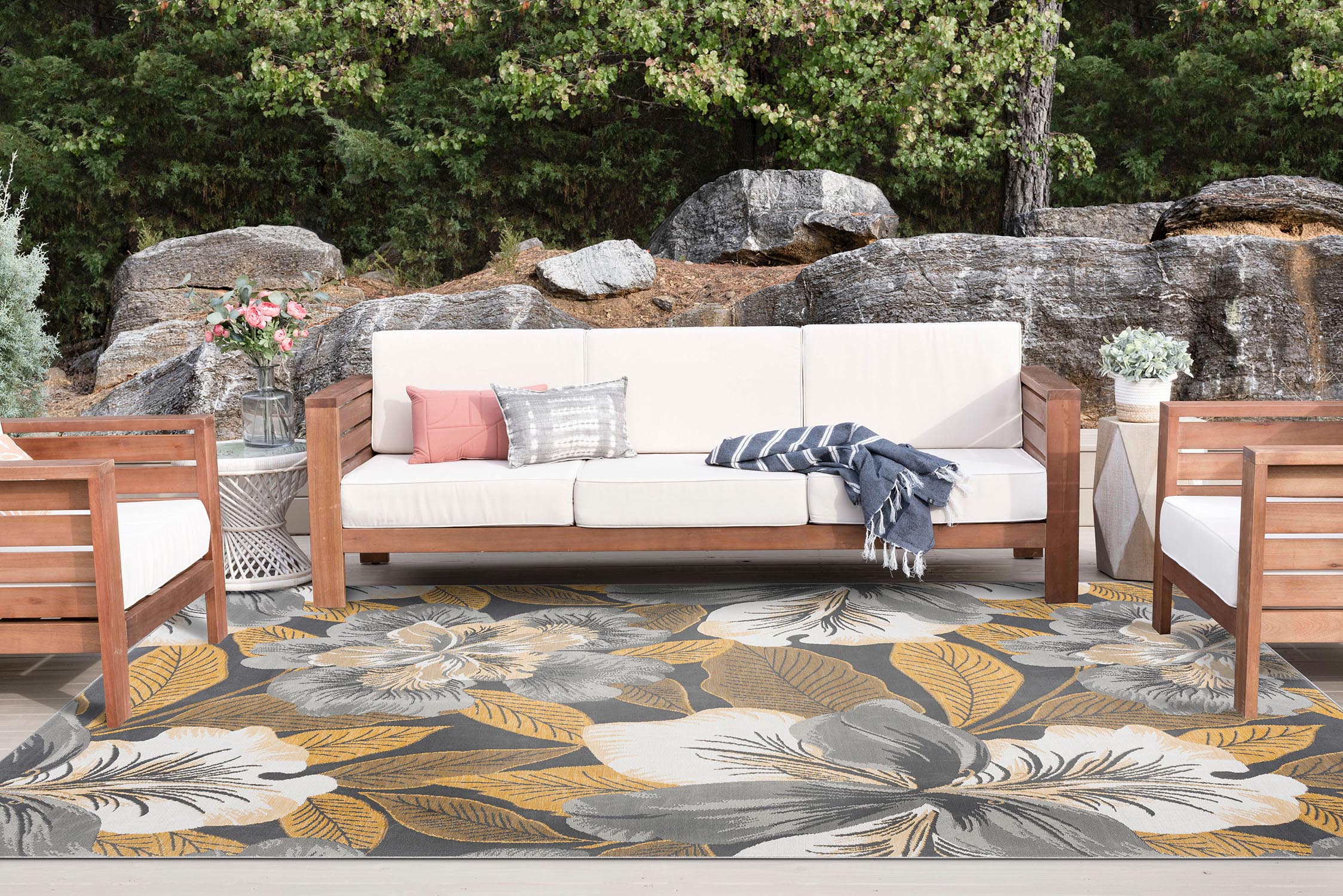 Tayse FLO1417 5X7 rugs - View #9