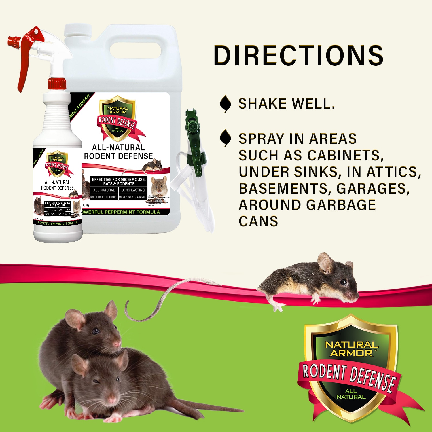 NATURAL ARMOR NARD-G-T Animal-Rodent-Control - View #4