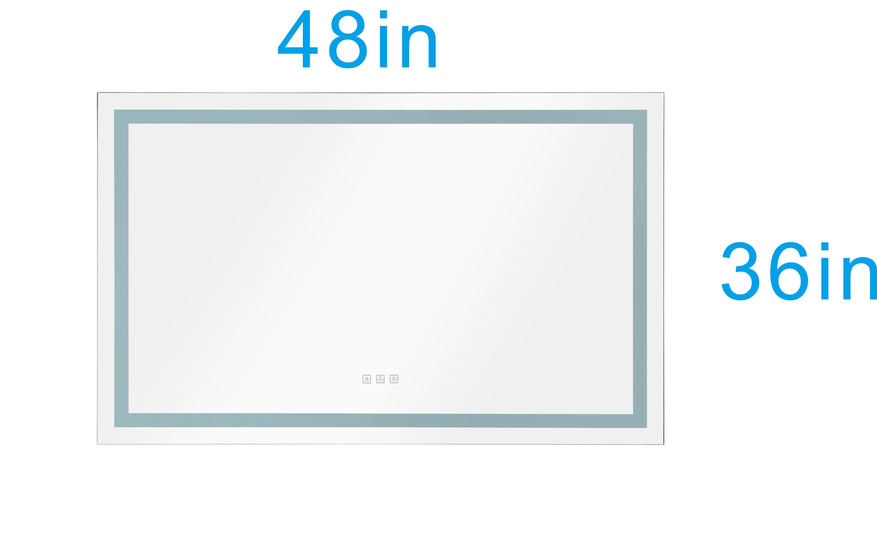 Vacolite KP-948DH Framed-Bath-Mirrors - View #7