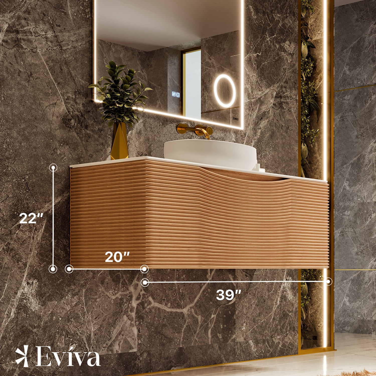 Eviva EVVN115-39MOK Bath-Vanity-Combo - View #2