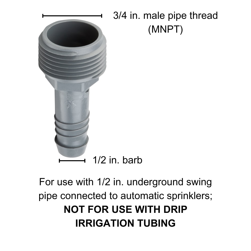 Rain Bird SWGA075S Flex-Pipe-Fittings-Risers - View #2