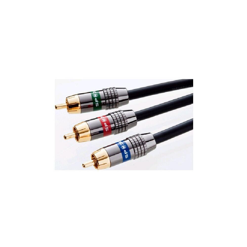  SDRI010 Spider International S-COMV-0006 S-Series High Definition Component Video Cable