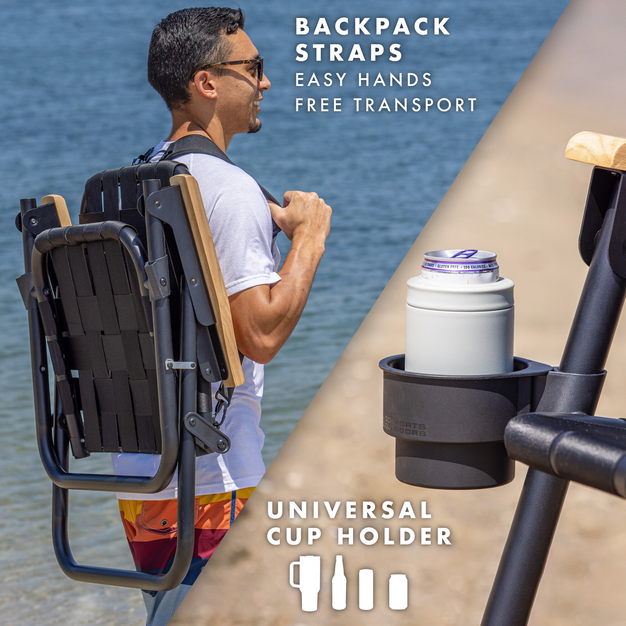 GoSports 810151121512 Beach-Camping-Chairs - View #3