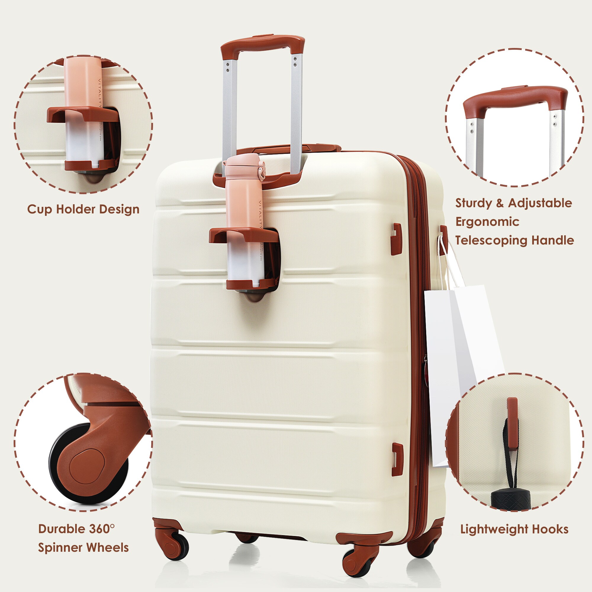 SINOFURN SYD9600011IR Luggage-And-Luggage-Sets - View #6