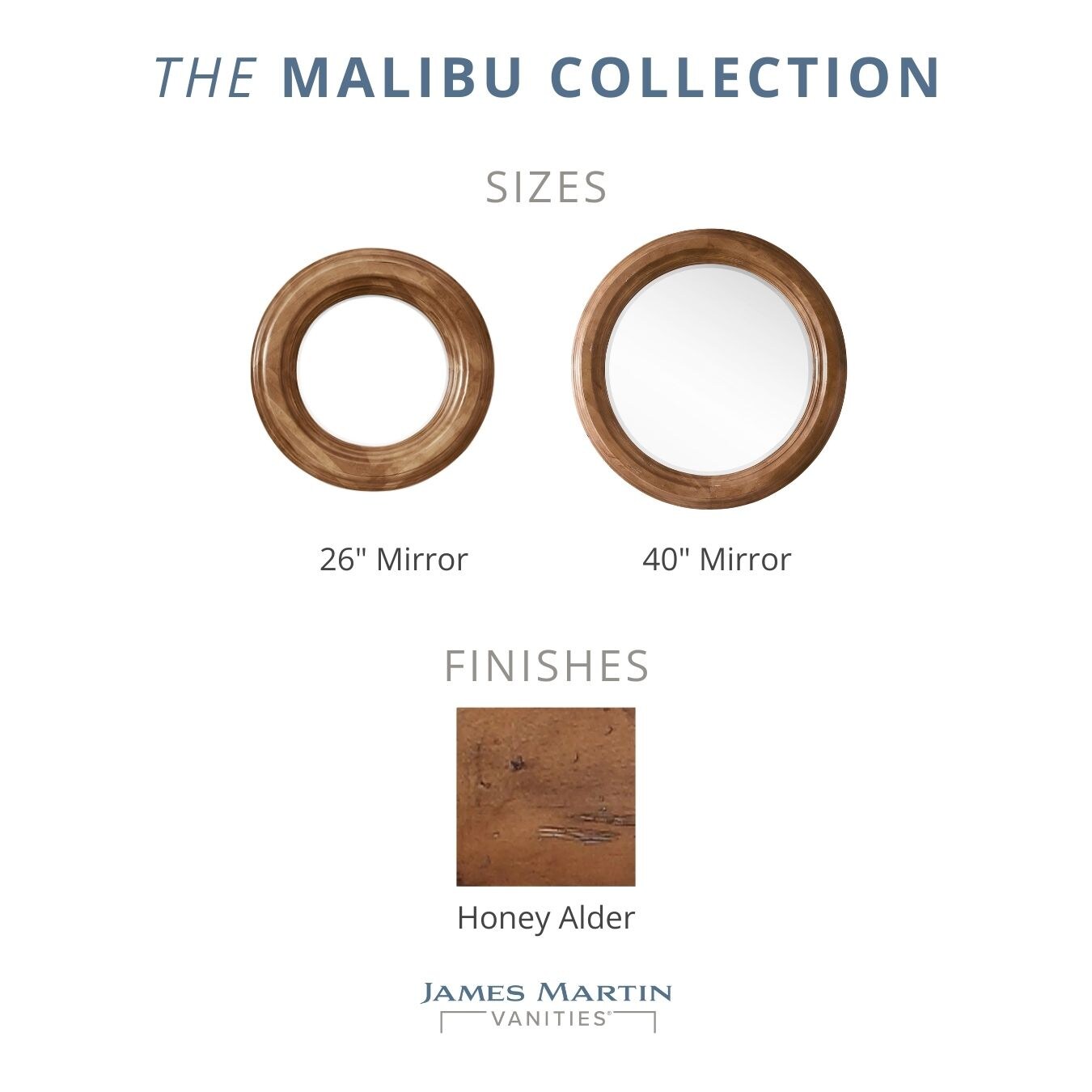 James Martin Vanities 500-M26-HON Framed-Bath-Mirrors - View #7