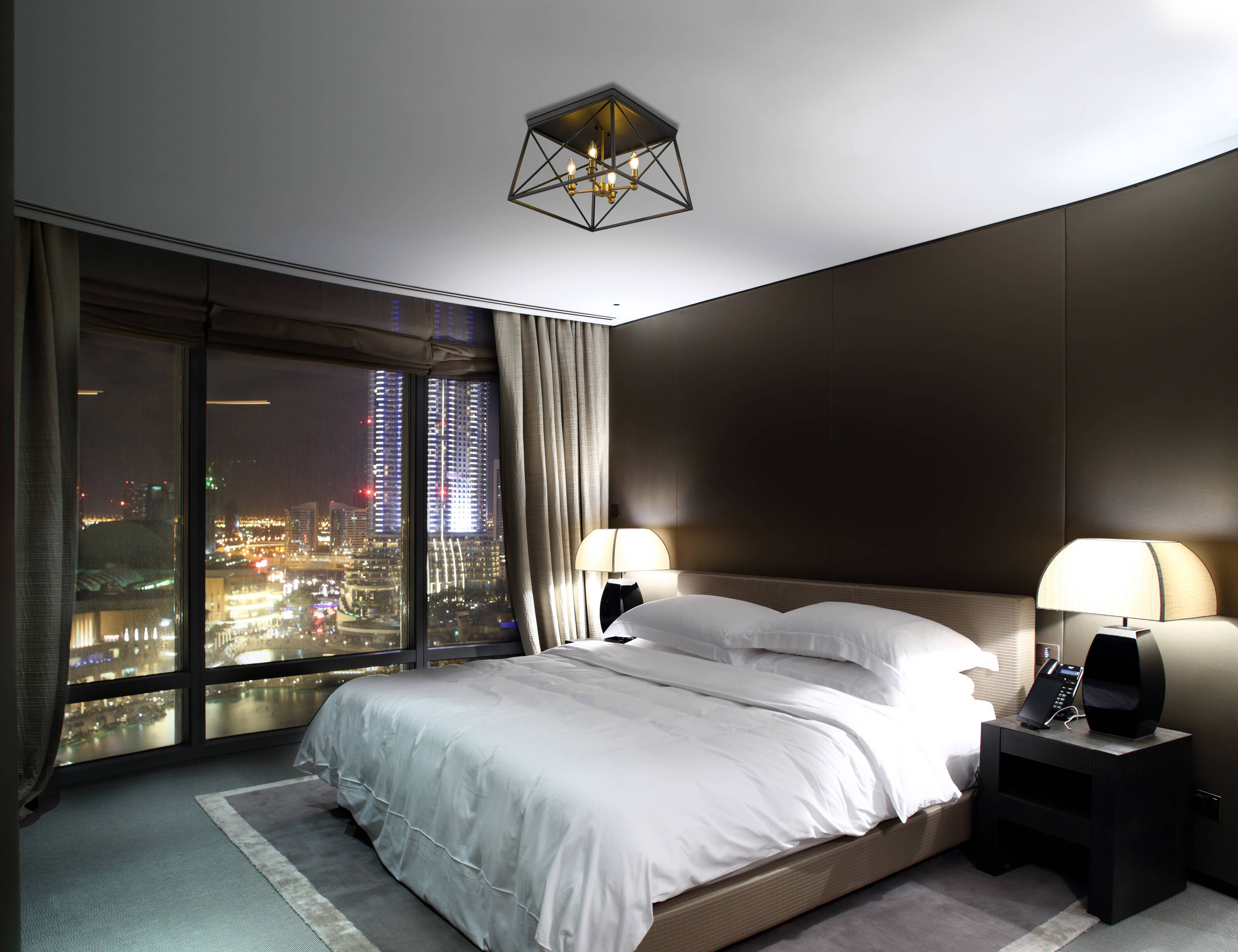 Z-Lite 447F18-MB-OBR flushmounts - View #2