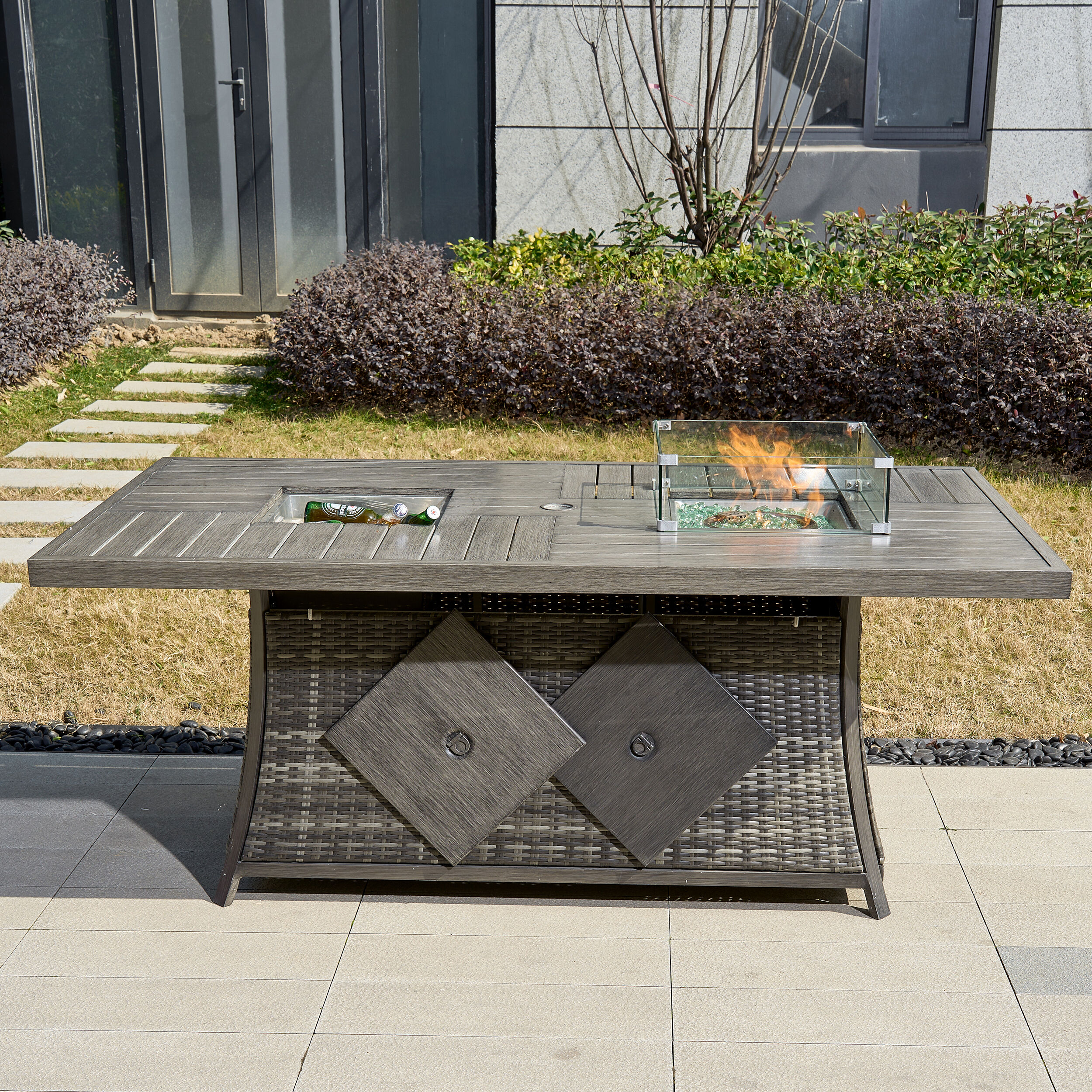 Moda Furnishings 1106FI-T-G Patio-Tables - View #2