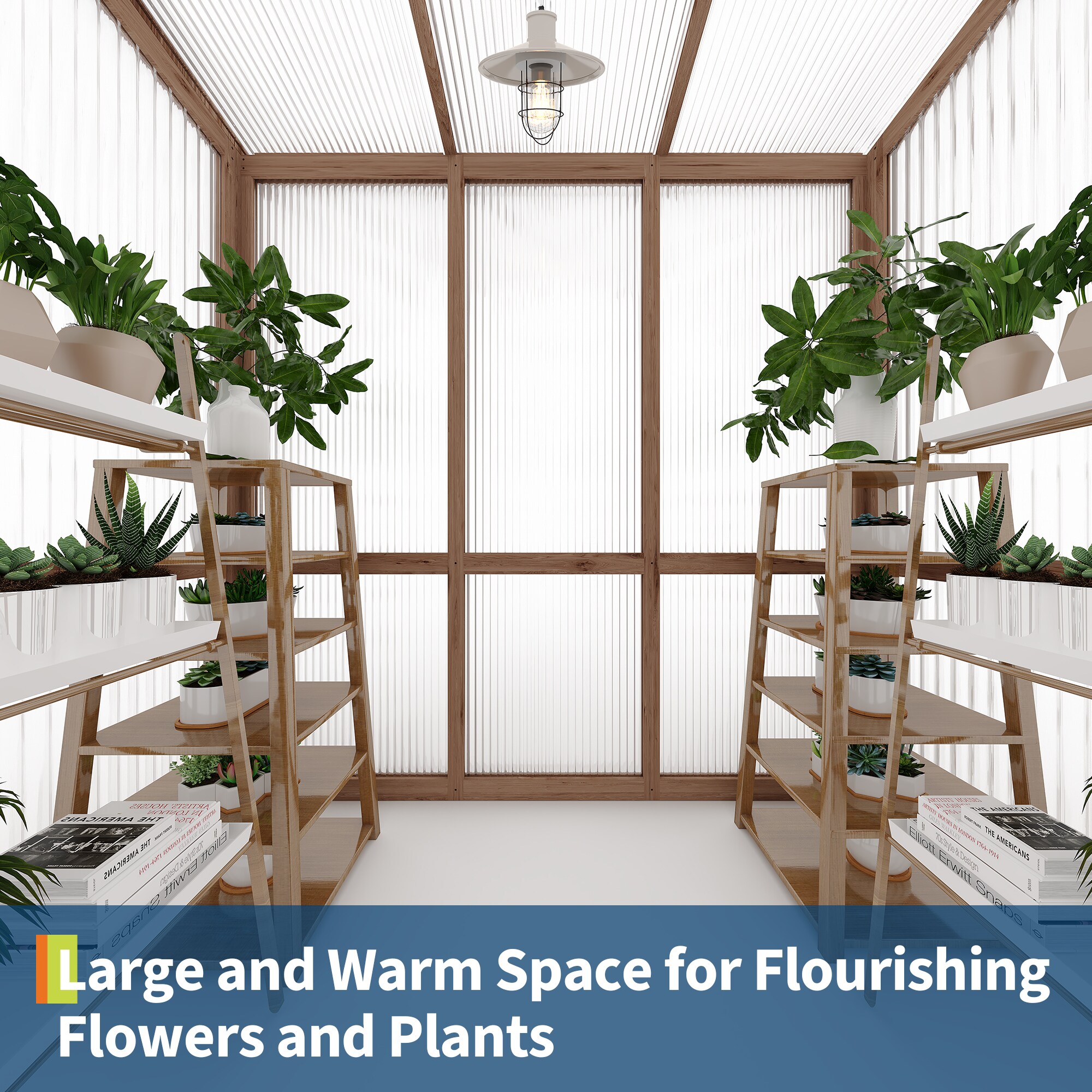 IdealHouse C640WLZLV8R4 greenhouses - View #4