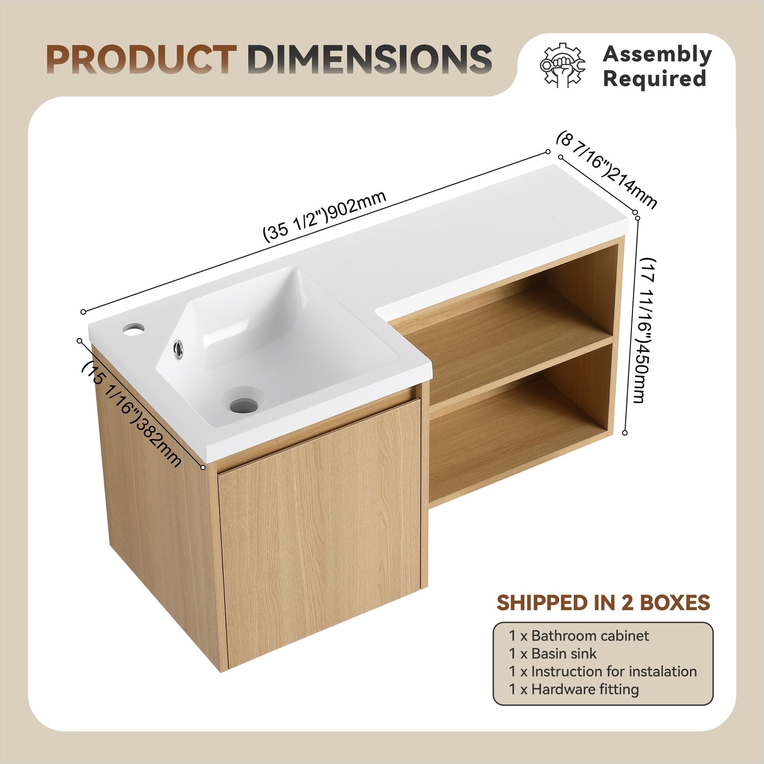 SunJet 866XETDM1CAD Bath-Vanity-Combo - View #3