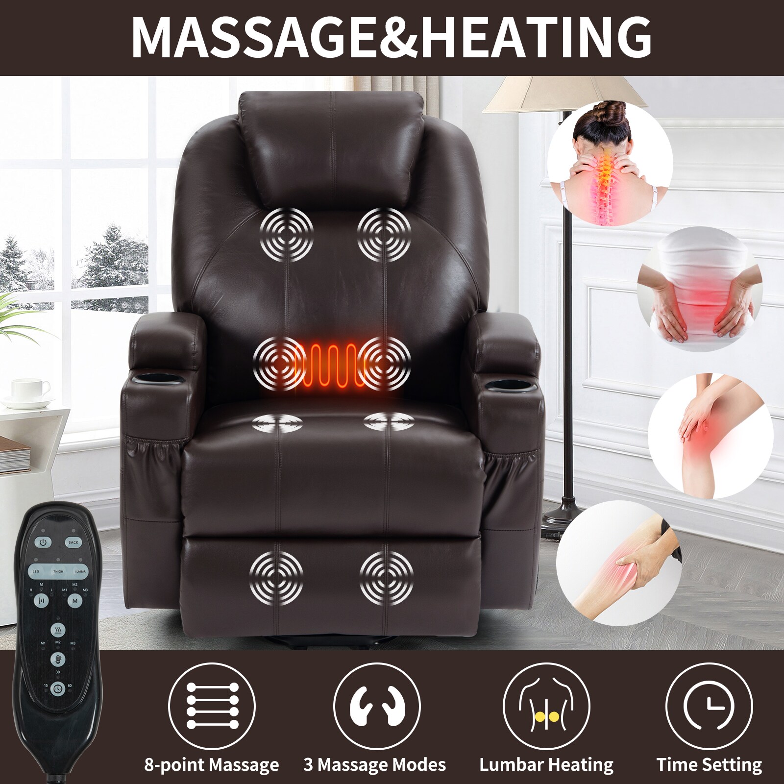 Mondawe MO062-BL recliners - View #2