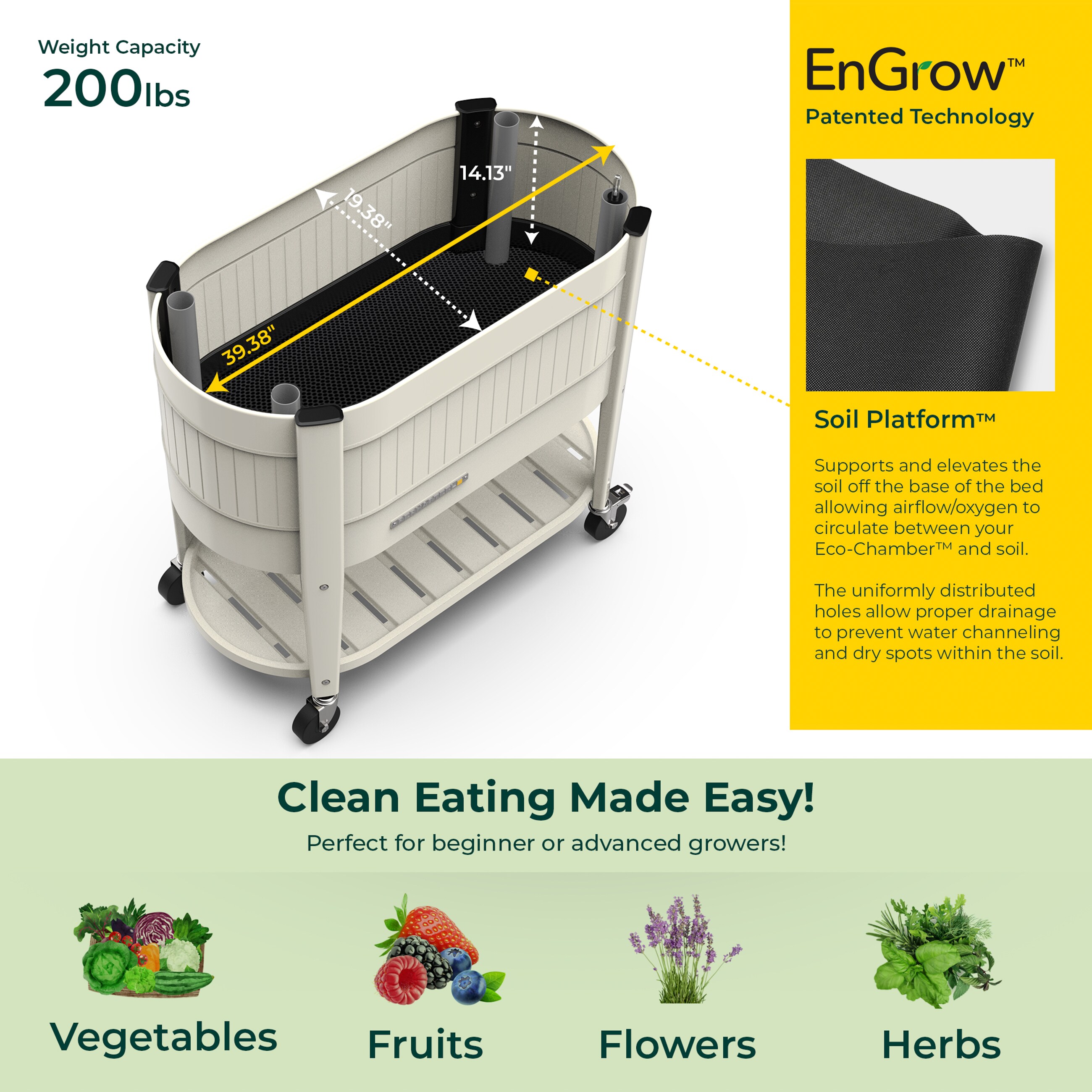 Permasteel PGB-50002-IV Raised-Garden-Beds - View #4