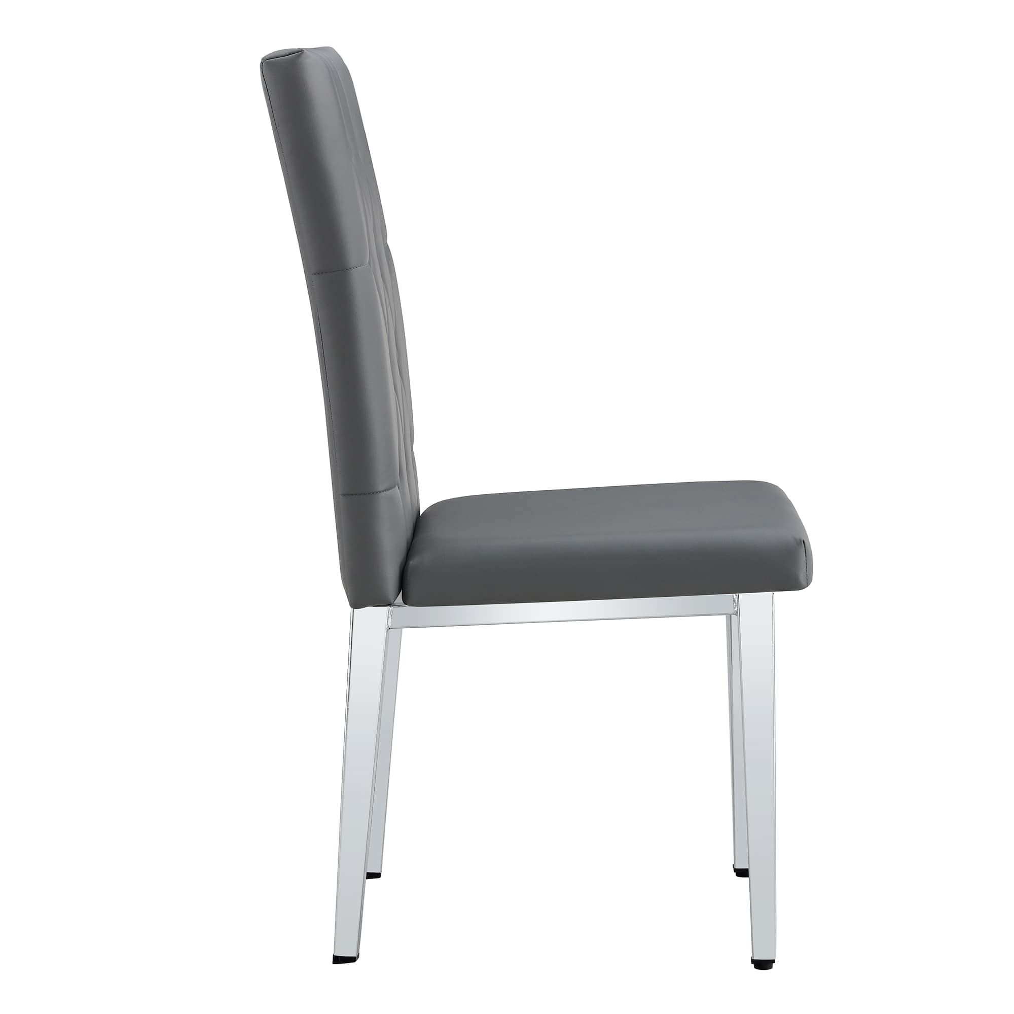 Vynxaria LEXY0069-DJCY-8GRY Dining-Chairs - View #9