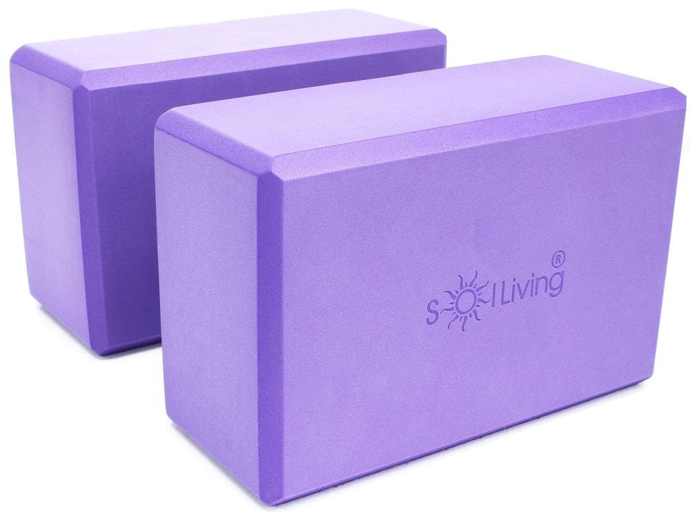  Purple Yoga Block