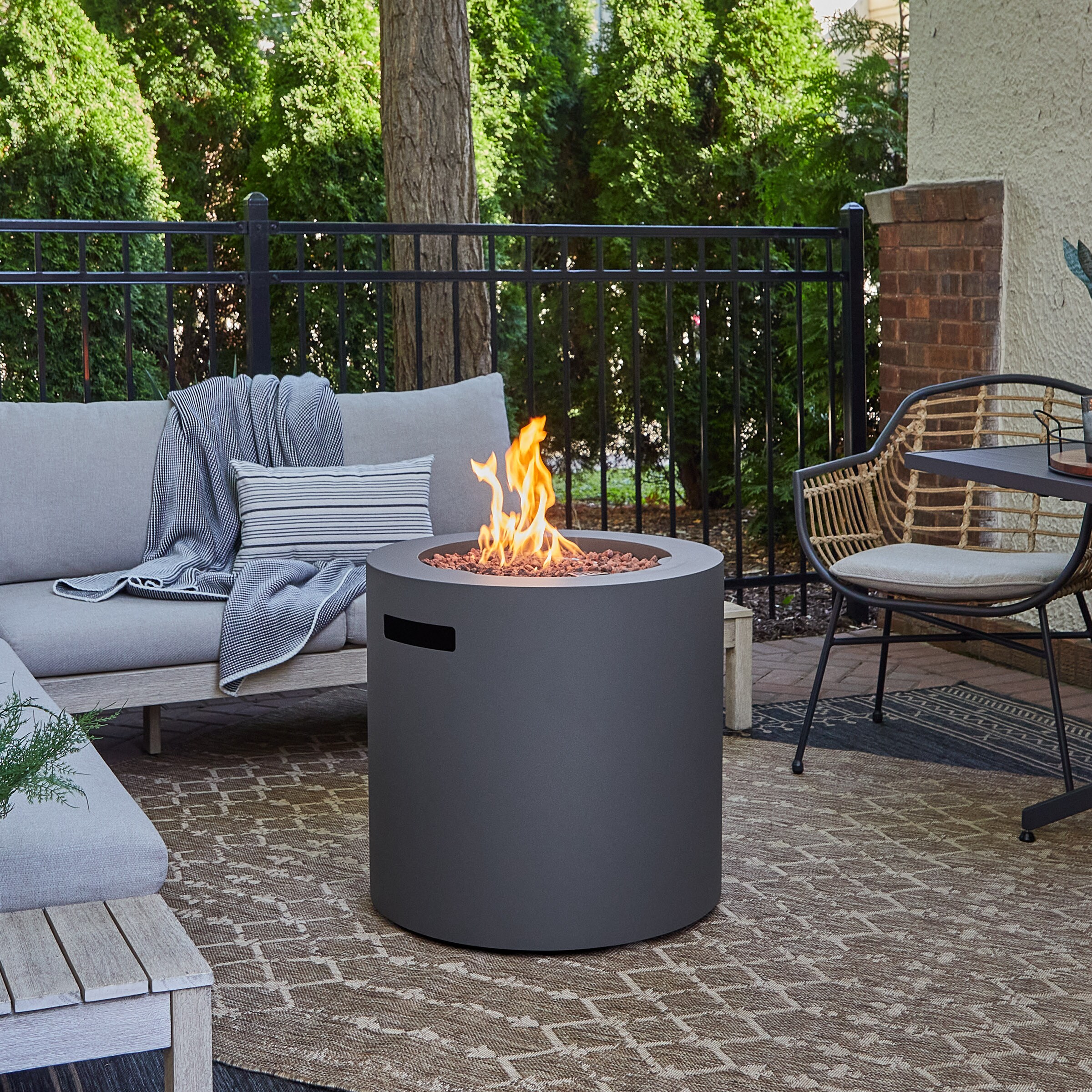 Real Flame 9810LP-WSLT Outdoor-Gas-Fireplaces - View #6