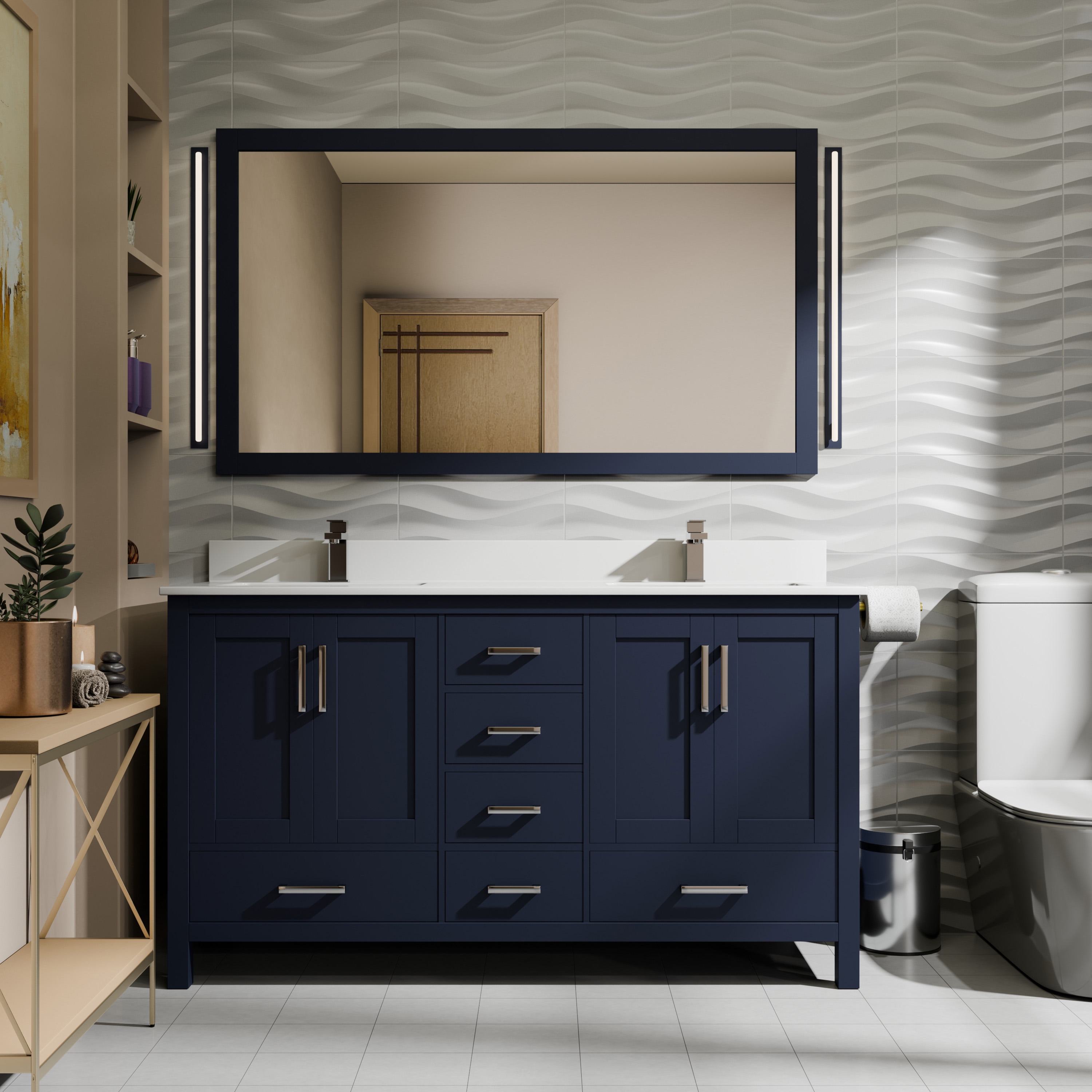 Lexora LJ342260DEWQ000 Bath-Vanity-Combo - View #2