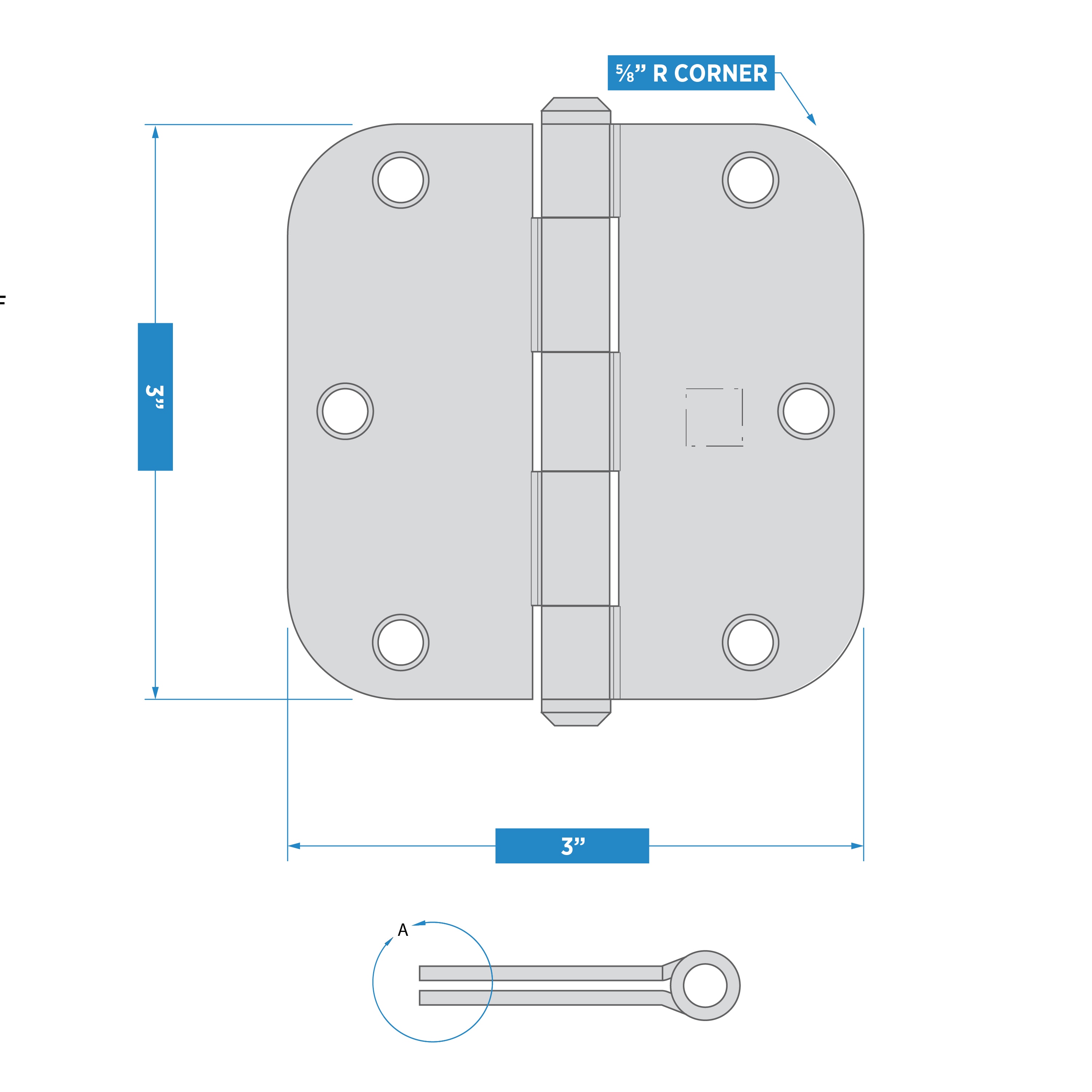 RELIABILT S841-540 Entry-Door-Hinges - View #8