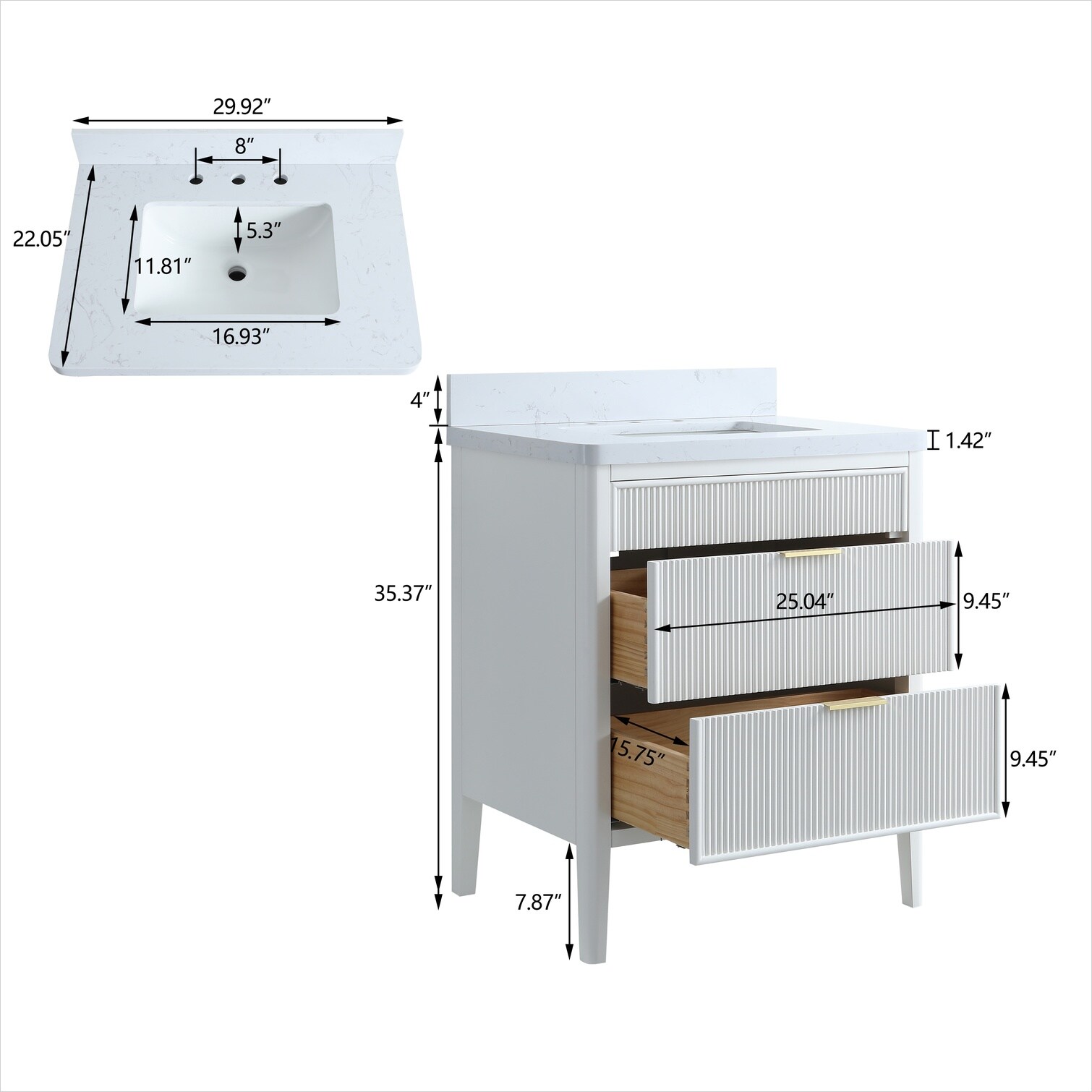 Naturefalls MJIF66U3RY0U Bath-Vanity-Combo - View #4