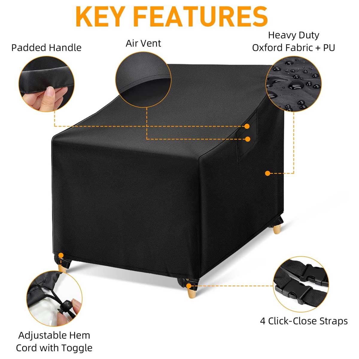 Aoibox LABPC2905 Patio-Furniture-Covers - View #3