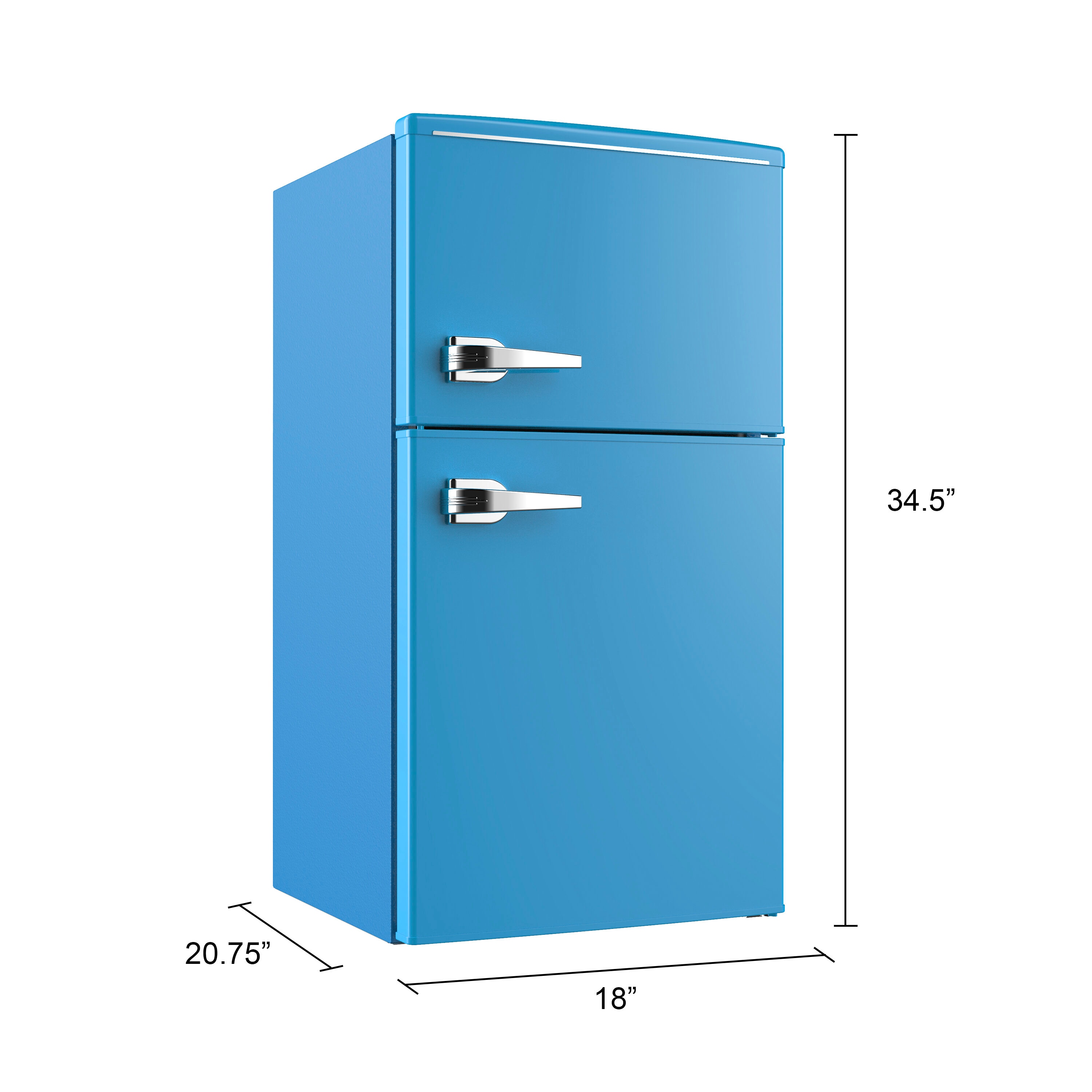 Avanti Retro Series Compact Refrigerator, Mini-Fridge, 3.1 cu. ft