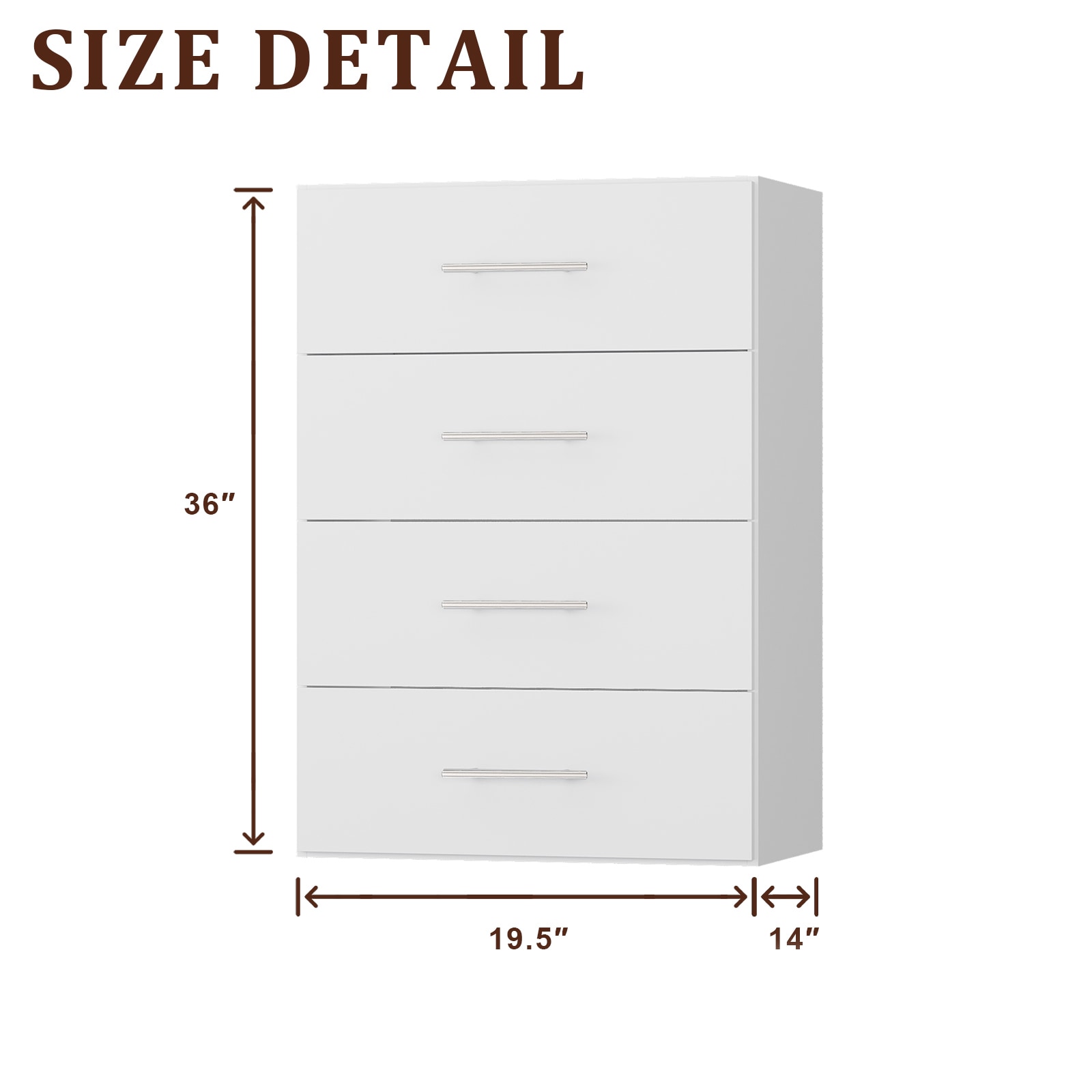 LUXEYARD MCSWH06W195V1-ZJL Wood-Closet-Kits - View #7